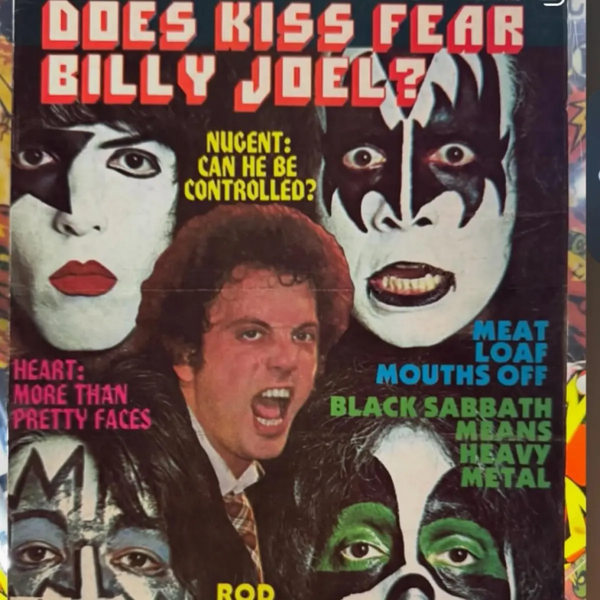 Jon Wurster’s Childhood Music Fears Revisited Reflecting on odd magazine covers and early music fears that once colored youthful wonder!!!