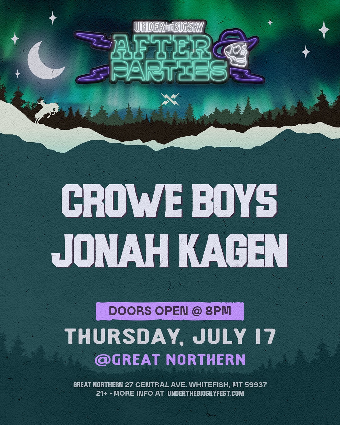 Jonah Kagen After Party Announcement