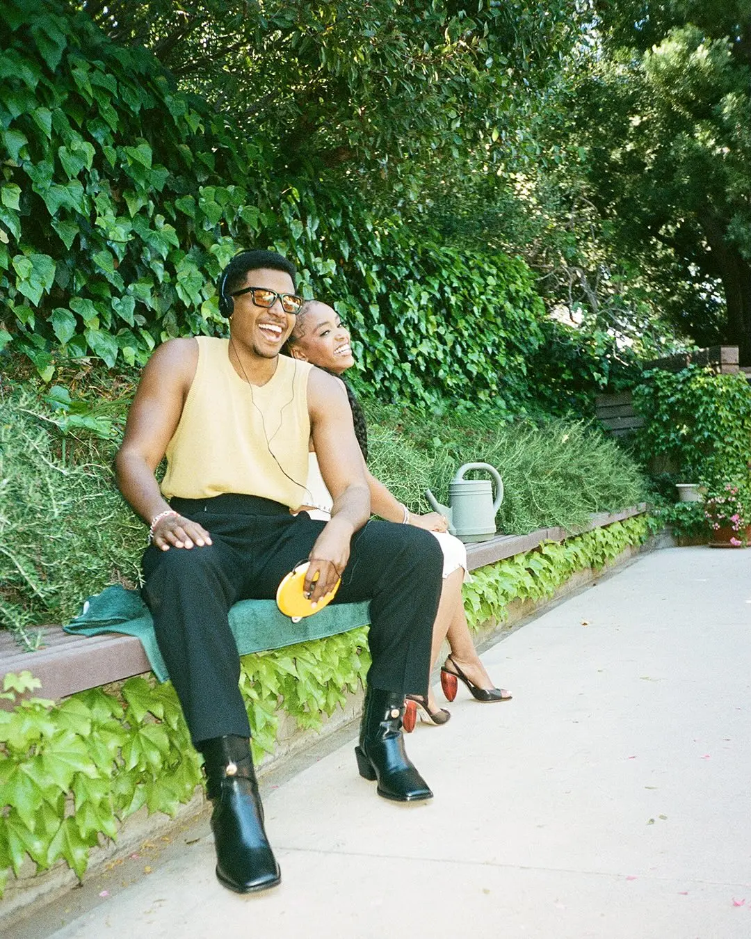 Jonathan Daviss Snaps Simone and Cooper Jr. for 'Forever'