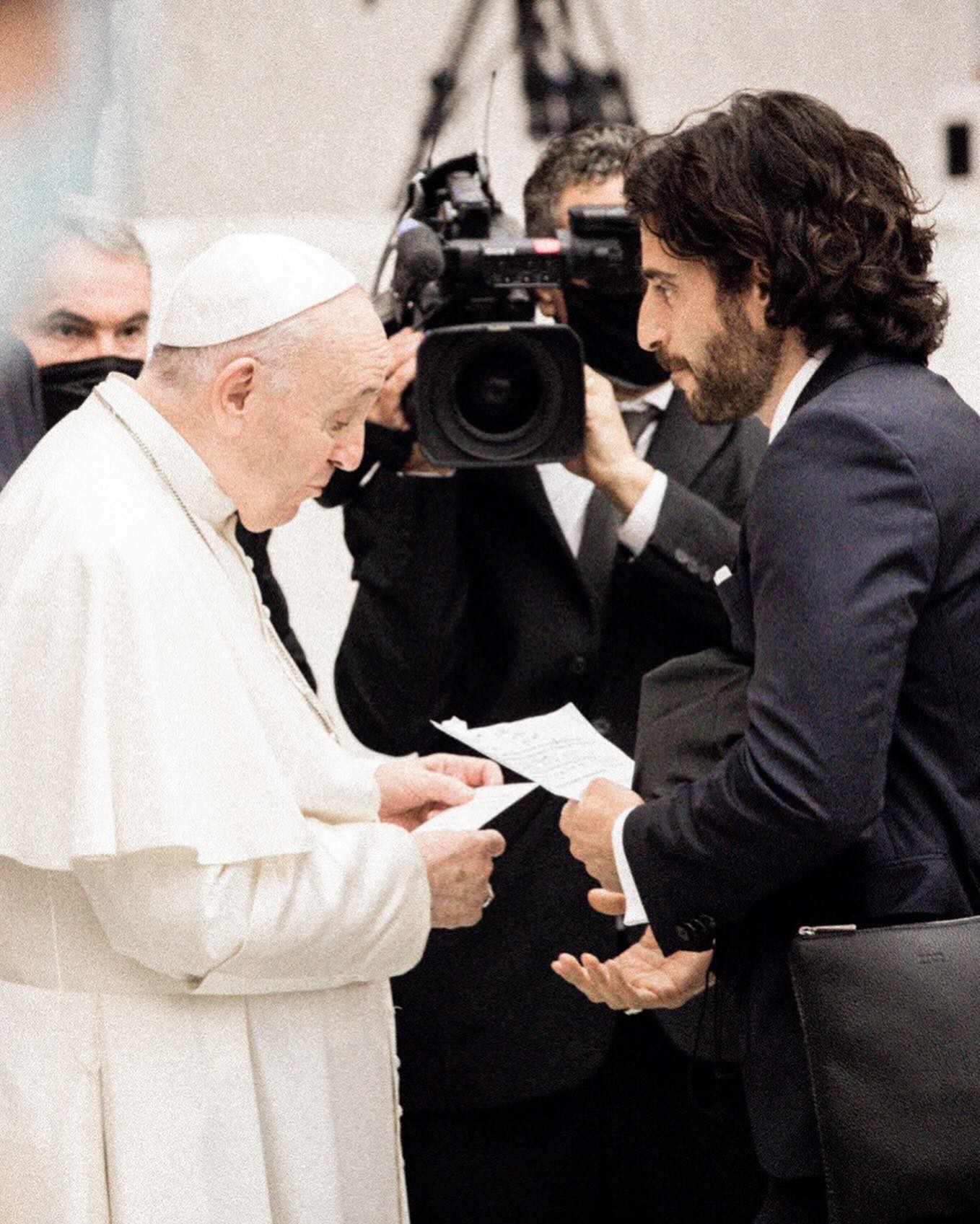 Jonathan Roumie Reflects On Pope Francis Meeting