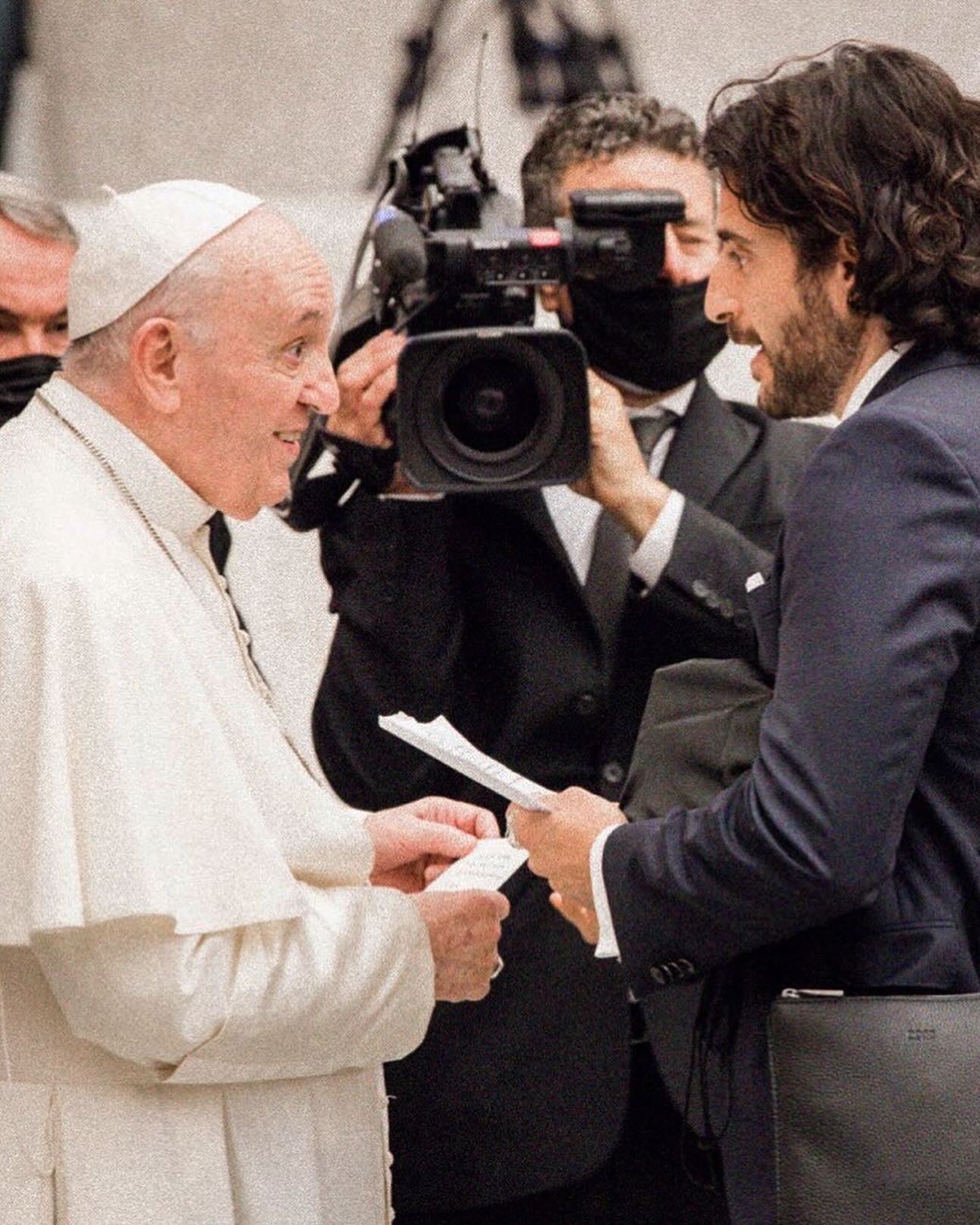 Jonathan Roumie Reflects On Pope Francis Meeting