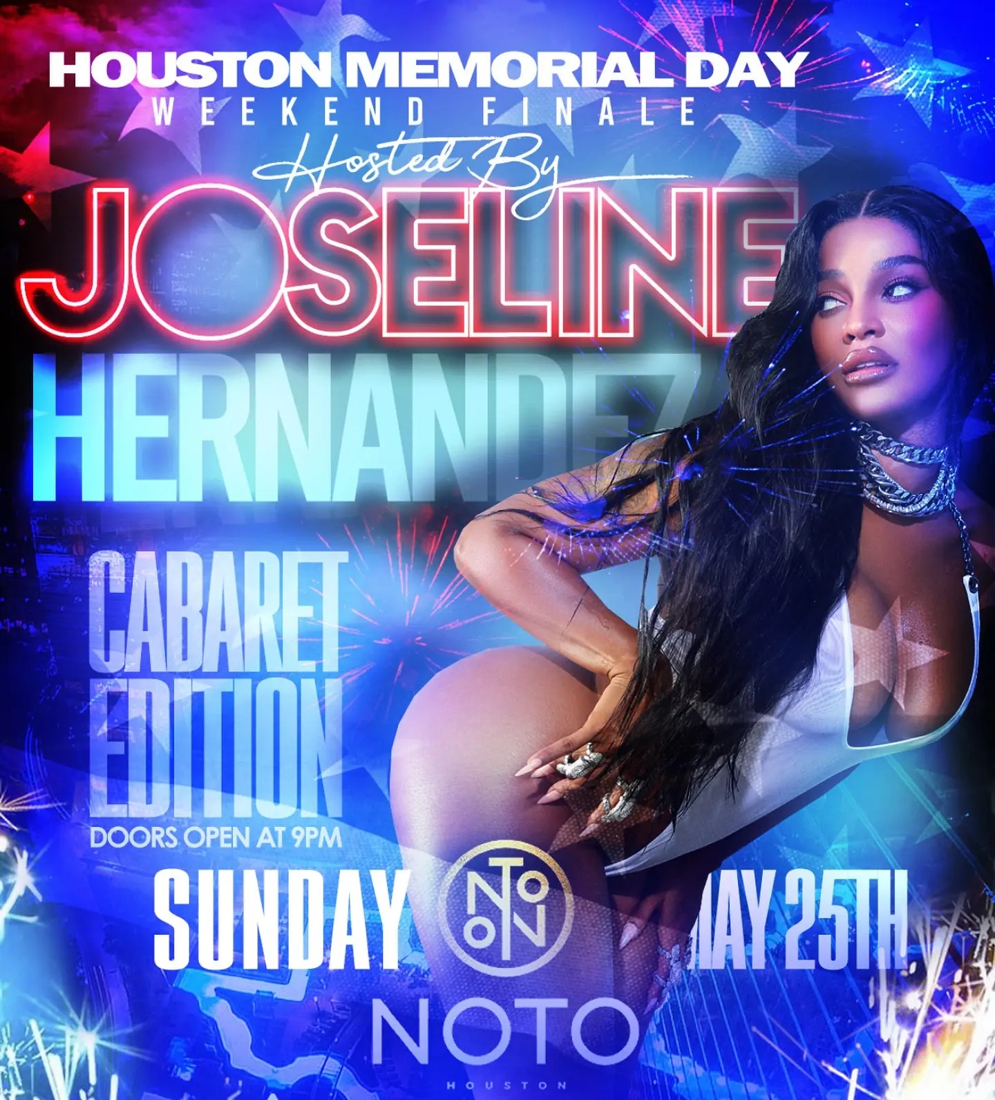 Joseline Hernandez Brings Cabaret Dancers to Houston Memorial Day Weekend Sizzles With an Exclusive Dance Lineup From Star Lighting Up Houston!