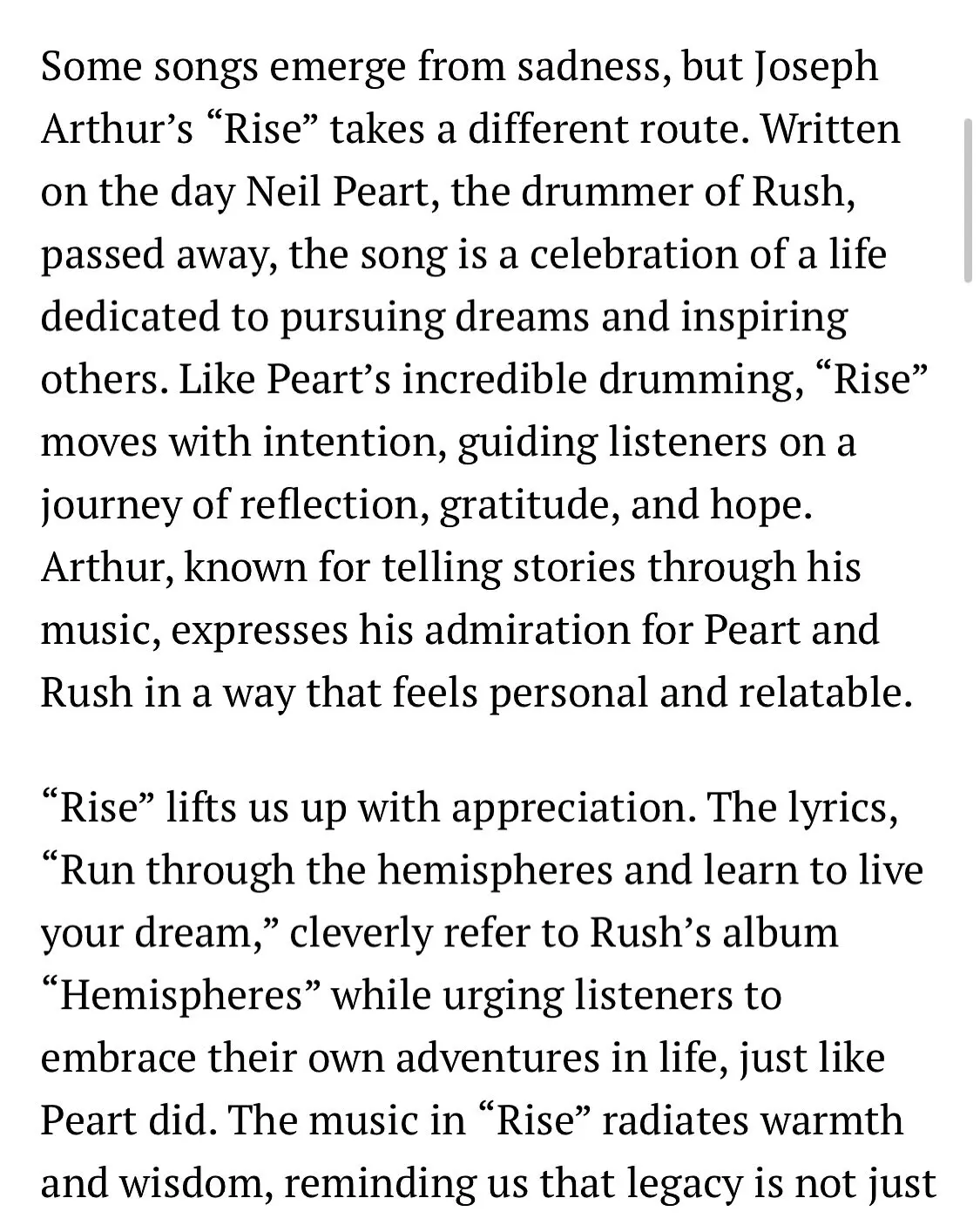 Joseph Arthur Featured in The Honk Magazine