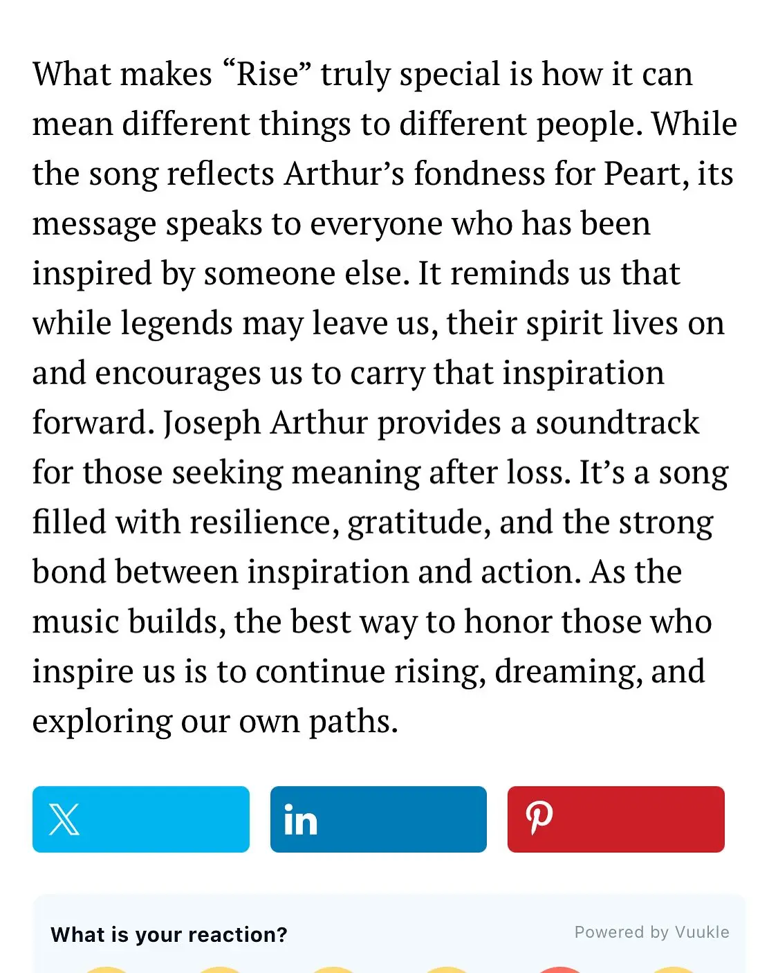 Joseph Arthur Featured in The Honk Magazine