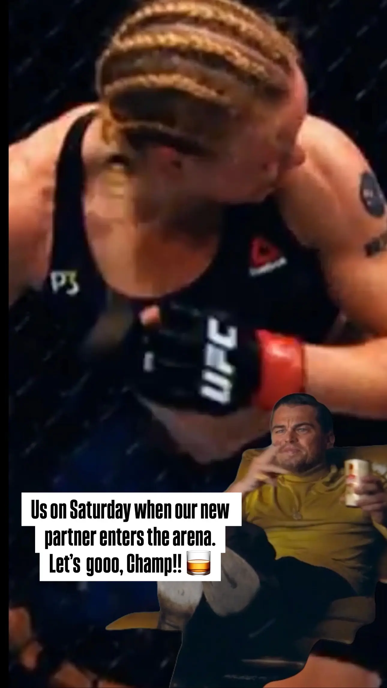 Josh Barnett Cheers On Bullet Valentina Experienced fighter Josh Barnett energizes his protégé Bullet Valentina with GOAT inspo!!!