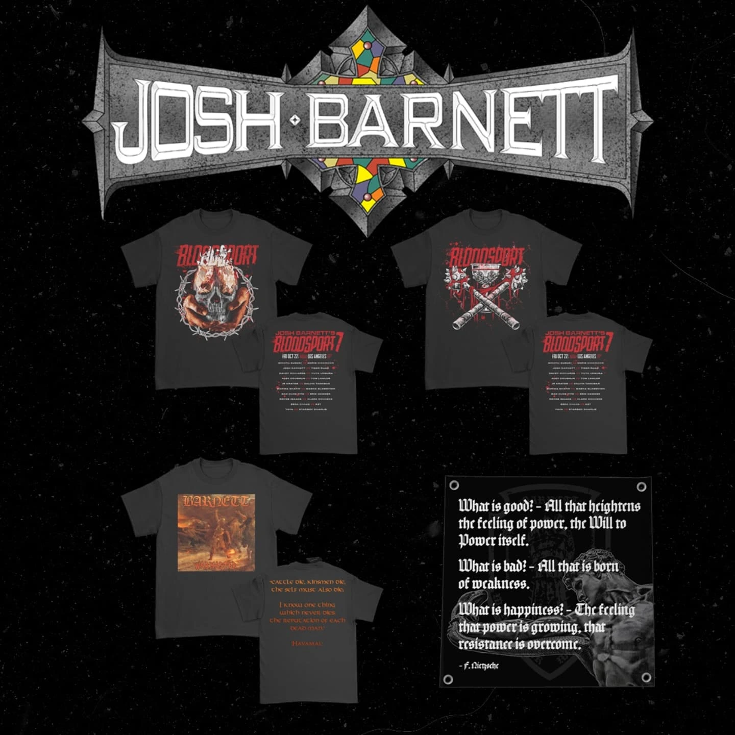 Josh Barnett Kicks Off 30% Off Storewide Sale Catch a limited-time discount as the MMA legend invites fans to grab exclusive gear now !!