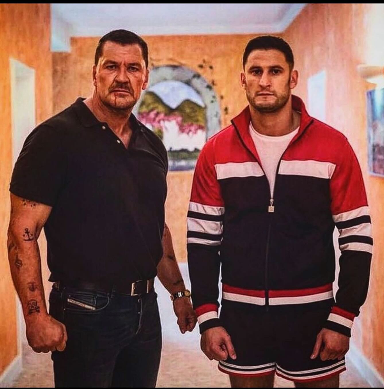 Josh Meyers And Craig Fairbrass Team Up For Rise Of The Footsoldier Josh Meyers and friend Craig Fairbrass shine on set for stellar action-packed film moment.
