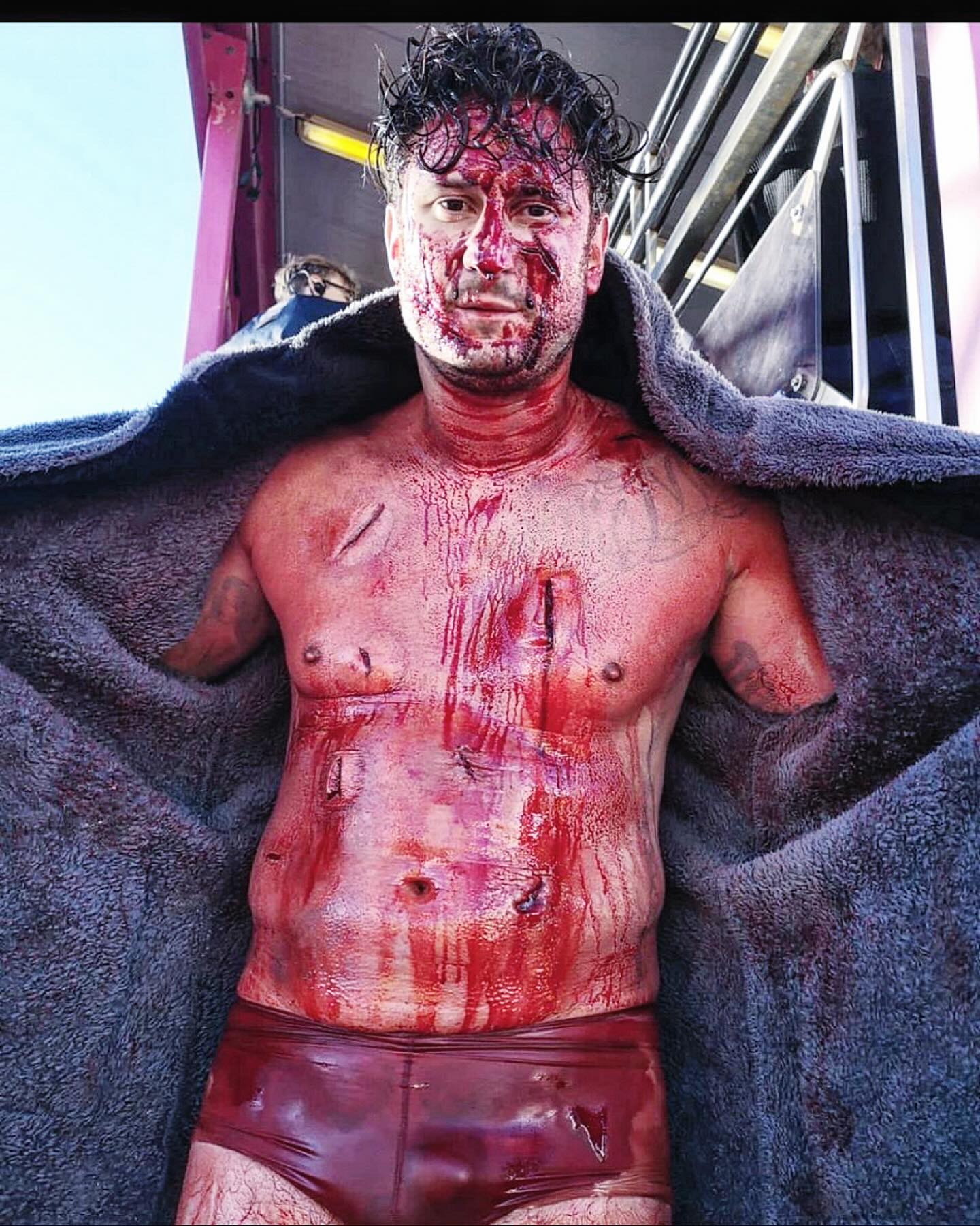 Josh Meyers Braves Blood And 17 Rollercoaster Rides On Set Josh Meyers endures a film shoot with blood, cold, and 17 rollercoaster rides on set!!!.