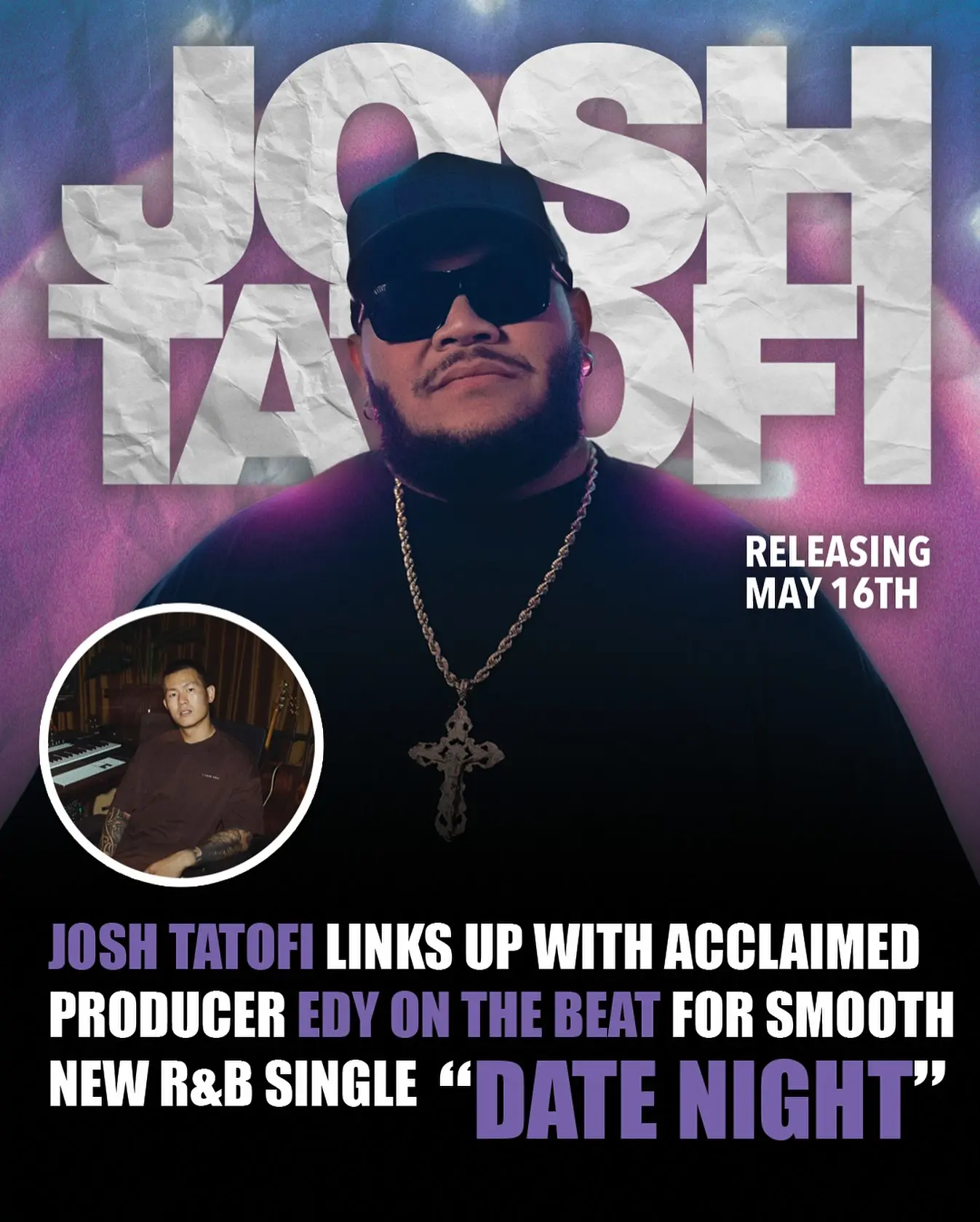Smooth vibes meet sultry beats as the rising R&B artist crafts a memorable musical moment!