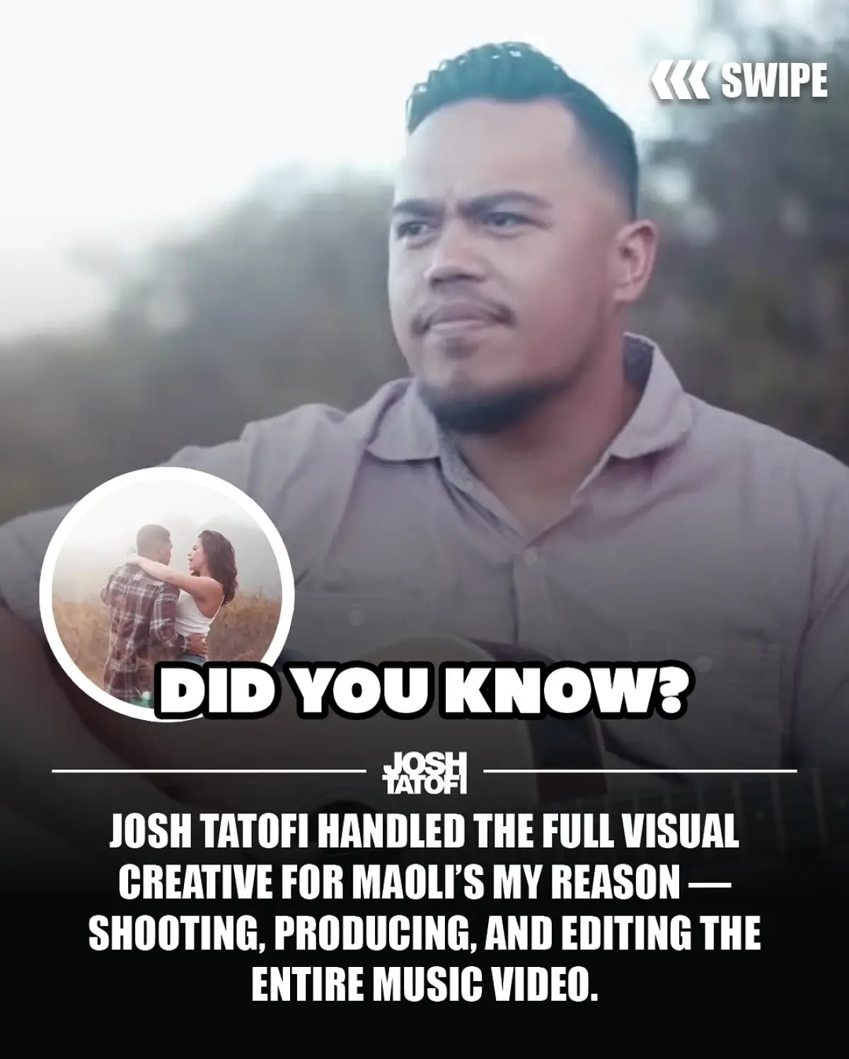 Josh Tatofi Reflects On His Filmmaking Journey In Hawaiʻi Following Who’s That Girl and Perfect To Me, he praises local creativity and grit on screen