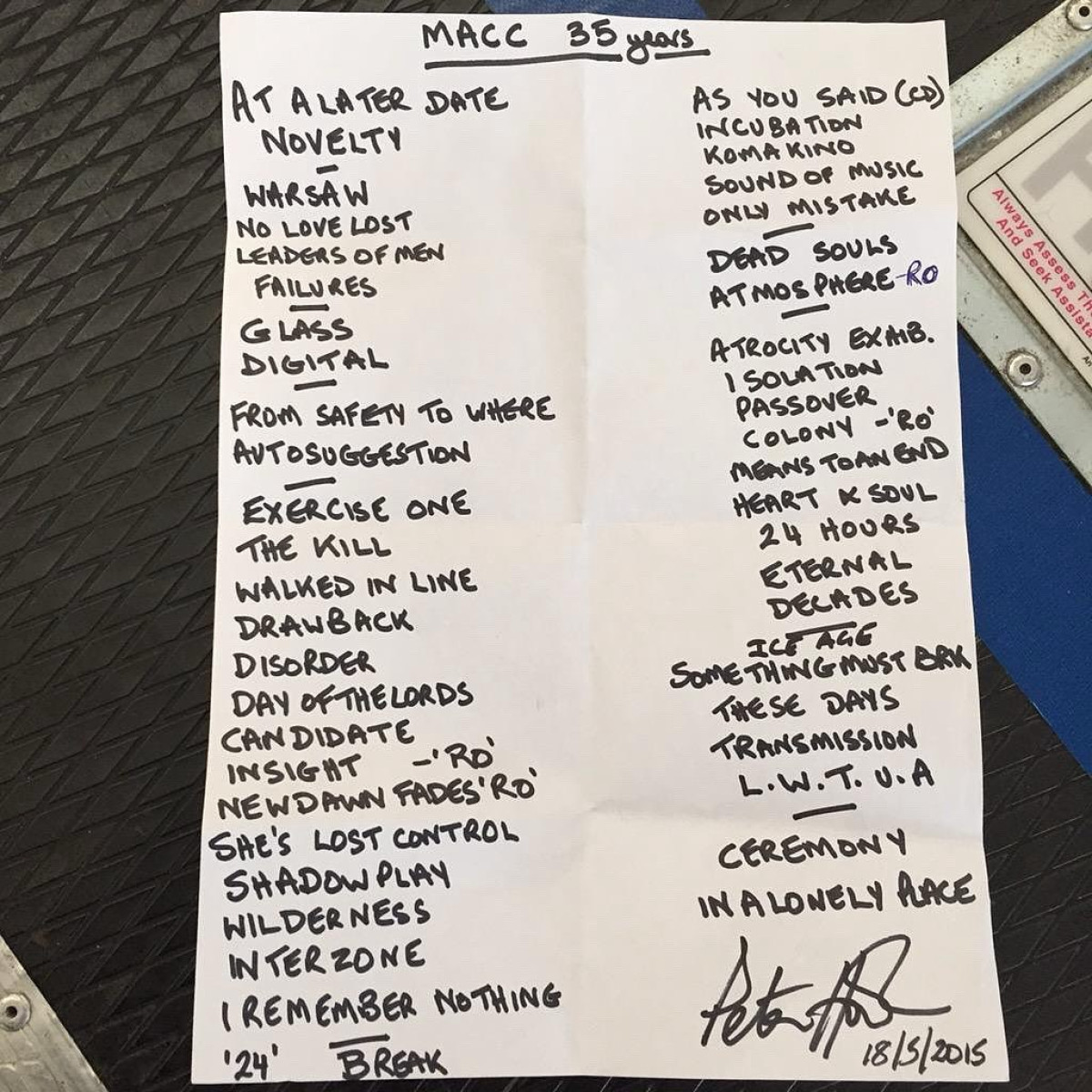 Joy Division Tribute Concert Marks 10-Year Anniversary Historic four-hour show at Ian Curtis's church, raising significant funds for epilepsy care.