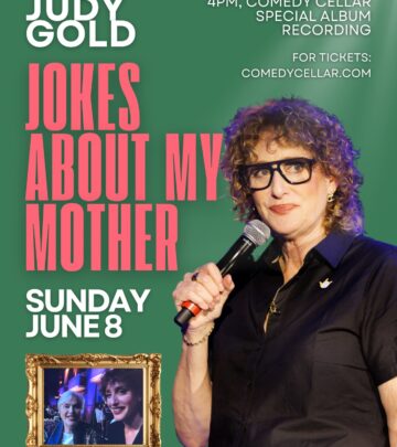 Experience live humor session at Comedy Cellar with Judy Gold’s career-spanning new album!