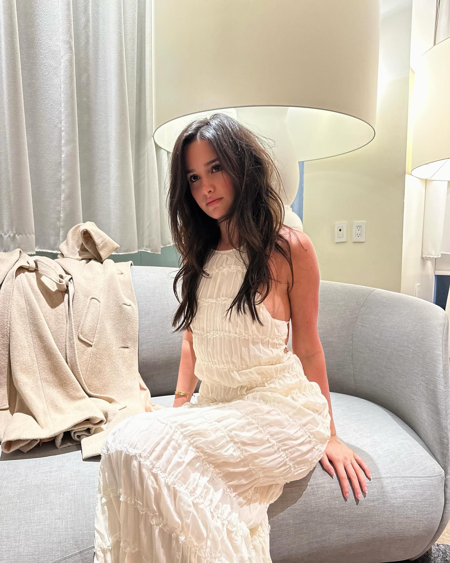Jules LeBlanc Stuns Fans With Playful Instagram Gaze