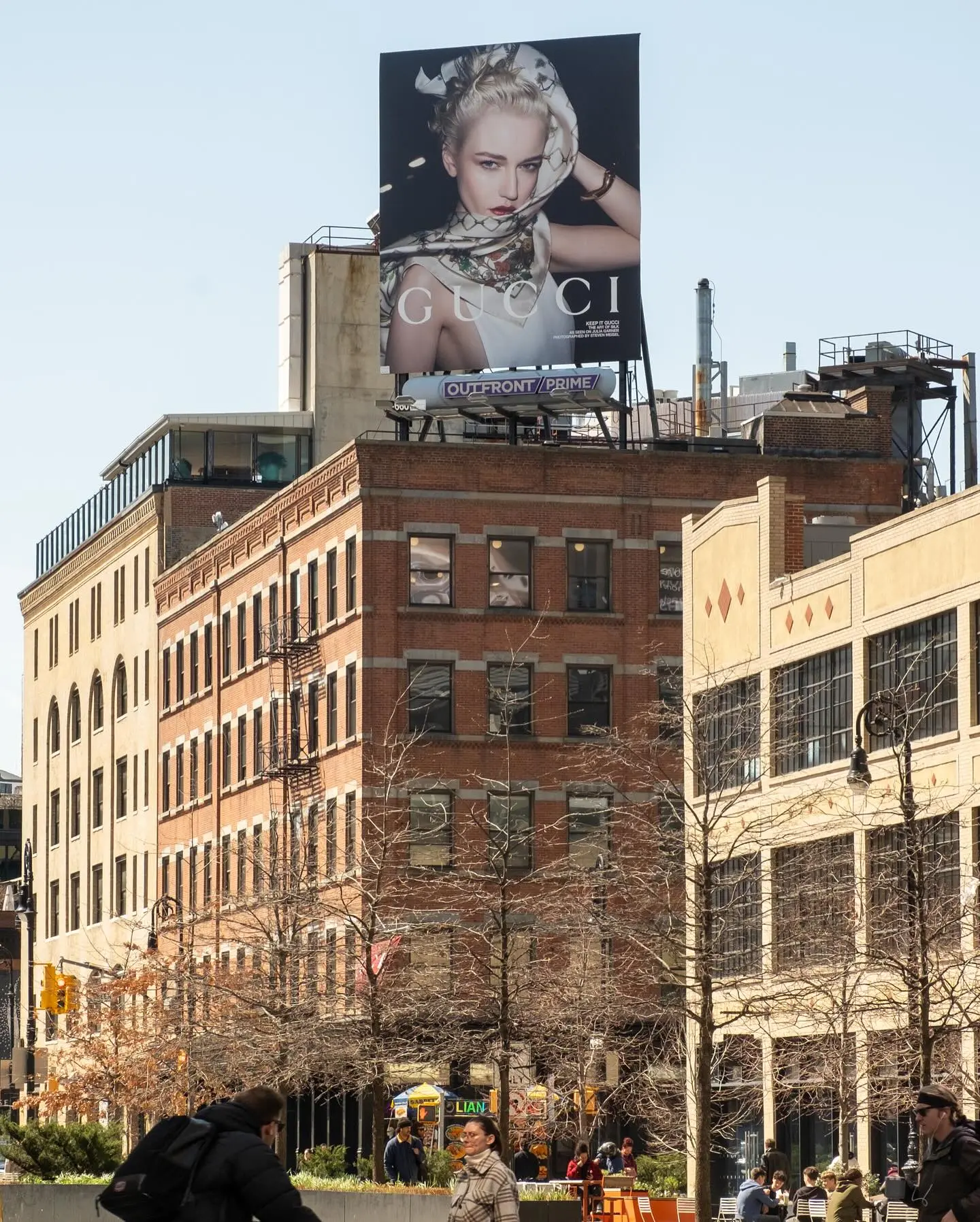 Julia Garner Embodies Global Elegance for Gucci