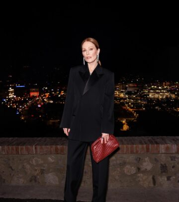 Wearing a historic American Gigolo bag, the evening fused high fashion with film legacy!!