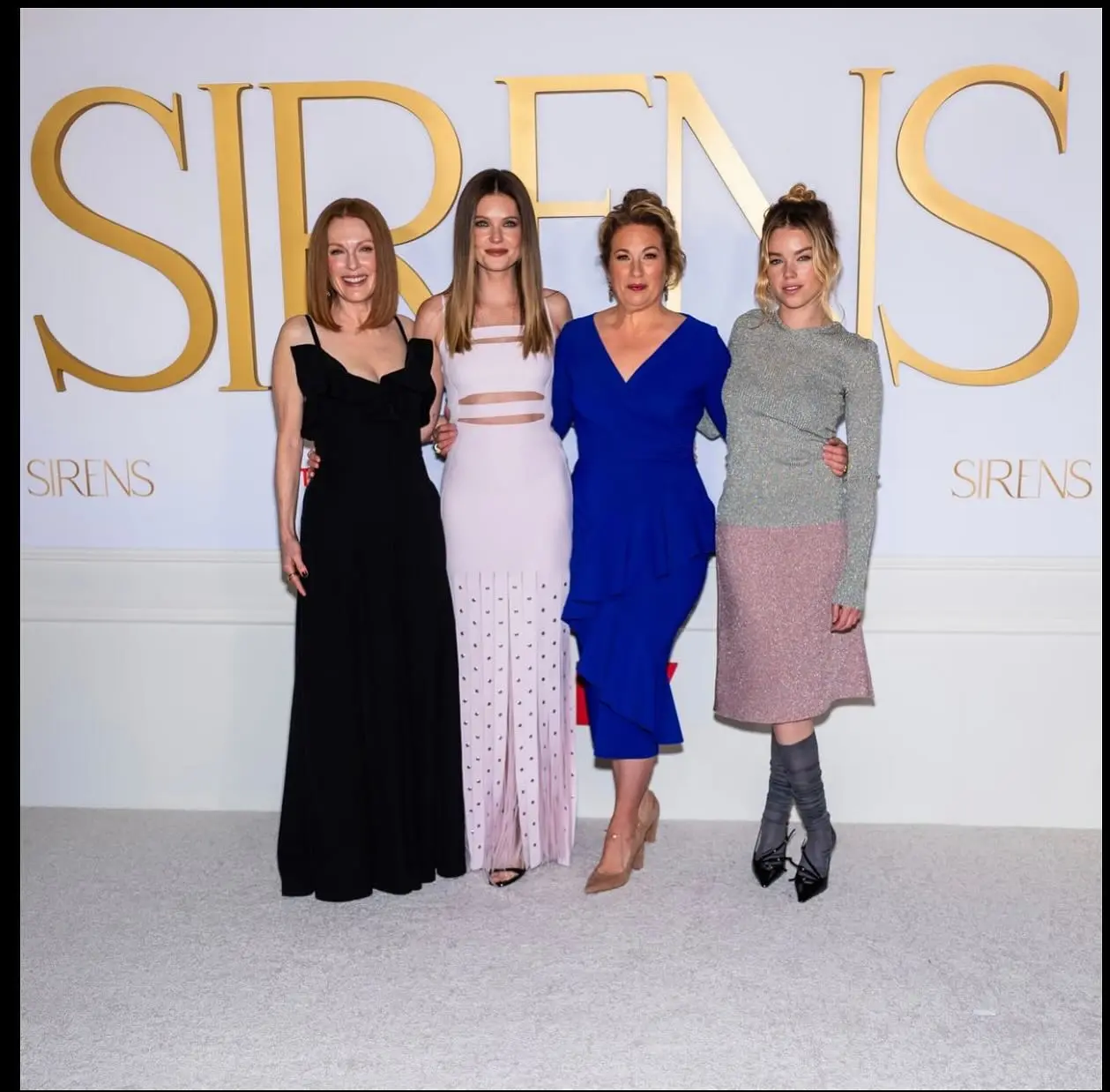 Julianne Moore Cheers on Netflix’s Sirens Ahead of Premiere