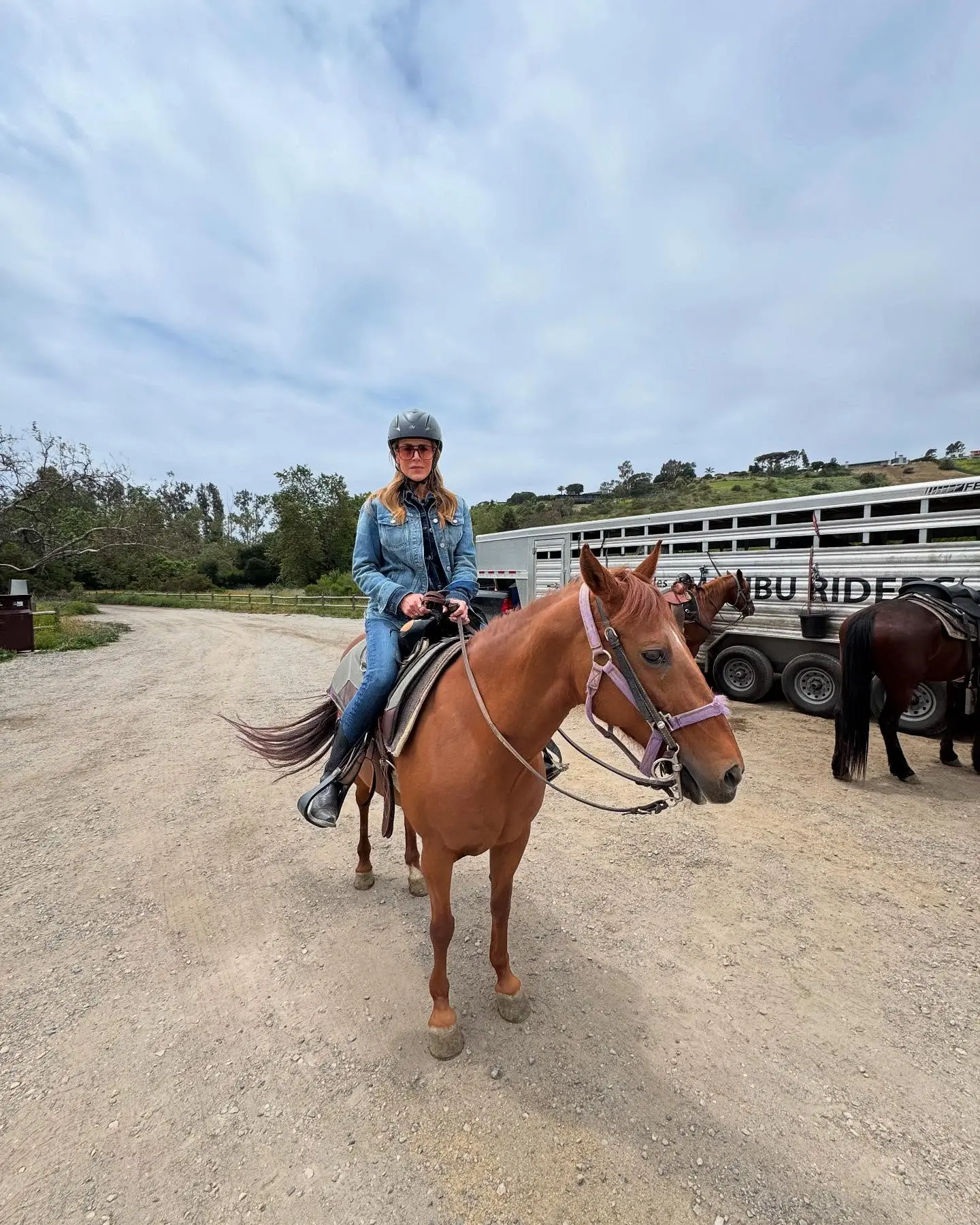 Julie Benz Enjoys Cowgirl Birthday Ride
