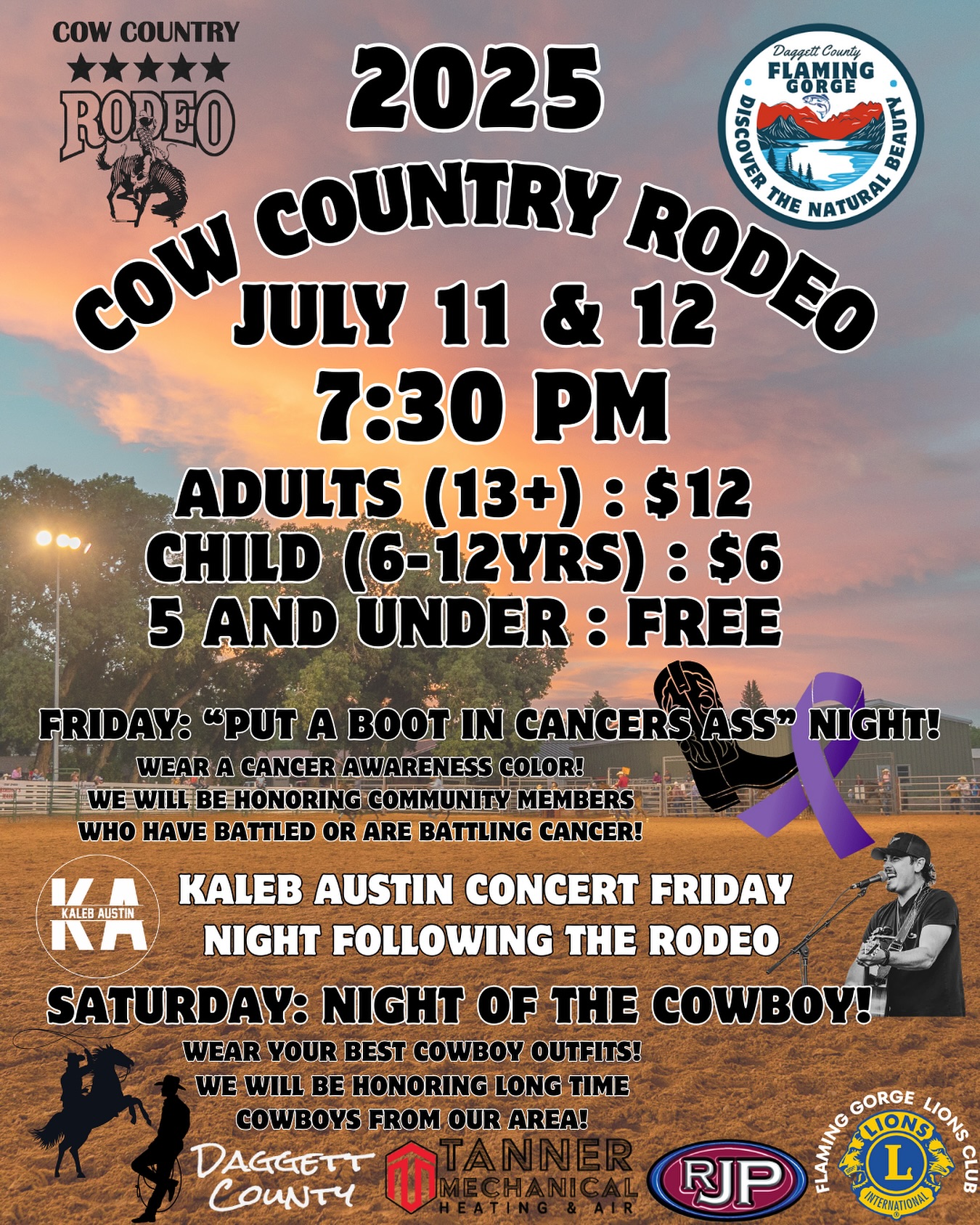 Kaleb Austin Set To Rock Cow Country Rodeo Kaleb Austin heads to UT for a high-voltage rodeo performance on July 11—rodeo fans rejoice