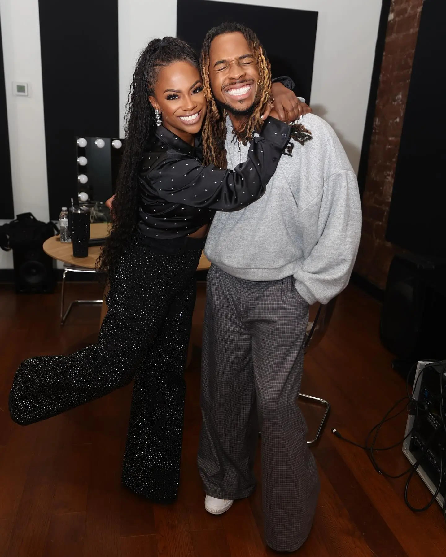 The pop icon Kandi sends a vibrant birthday shoutout, radiating joy and a burst of pure energy