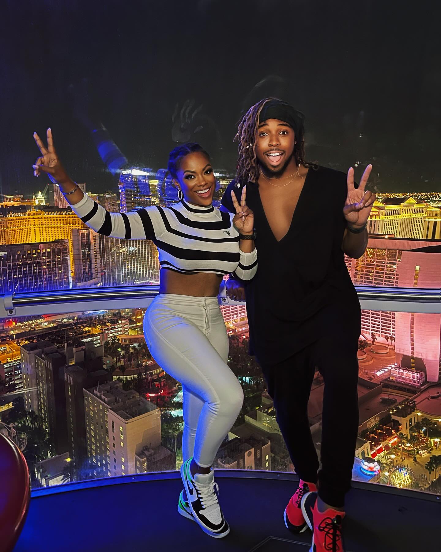 Kandi Celebrates @Morrisde's 33rd Birthday With Vibrant Energy