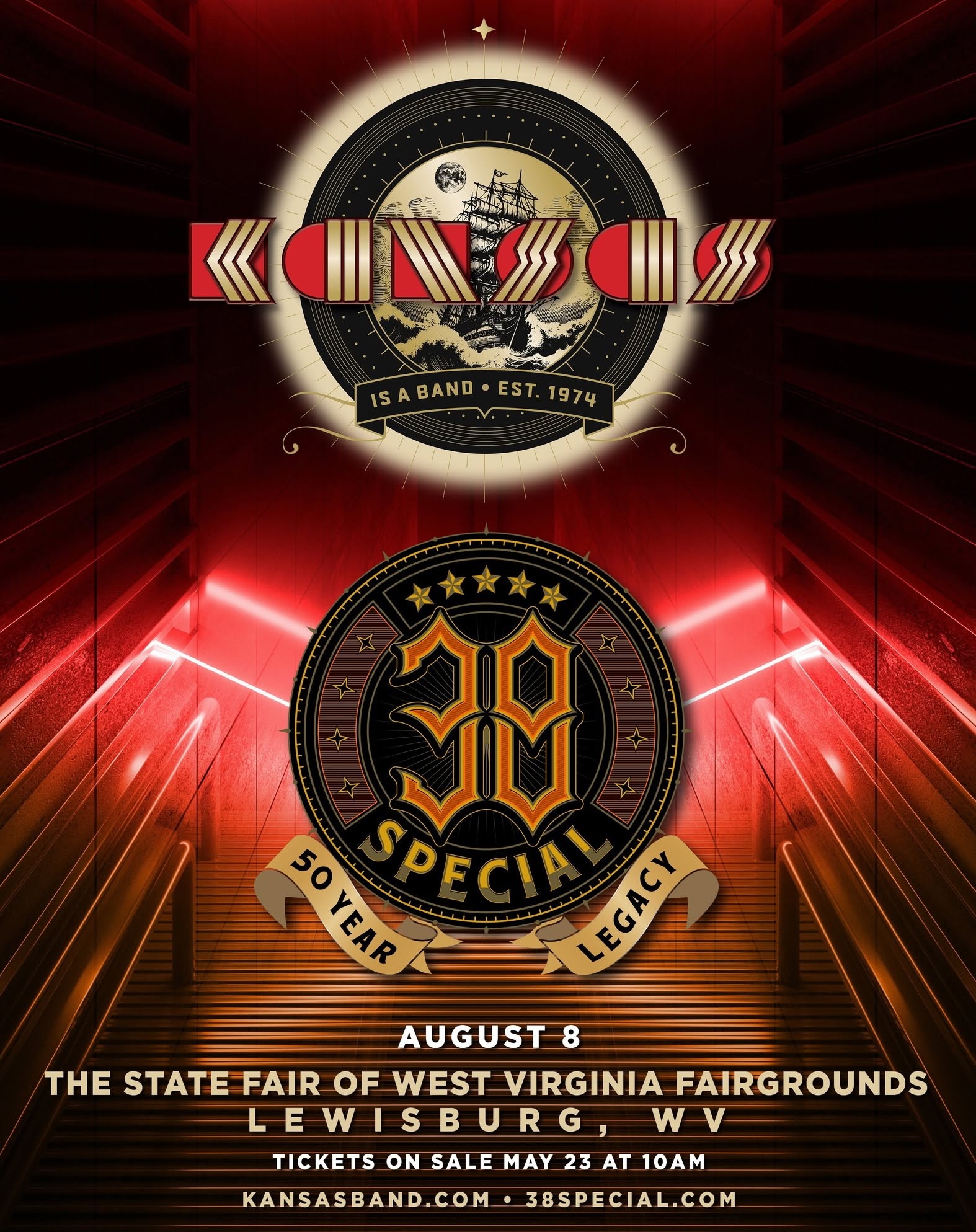 Kansas Rocks State Fair in Lewisburg Experience a classic rock night at Lewisburg State Fair with VIP access & presale tickets.