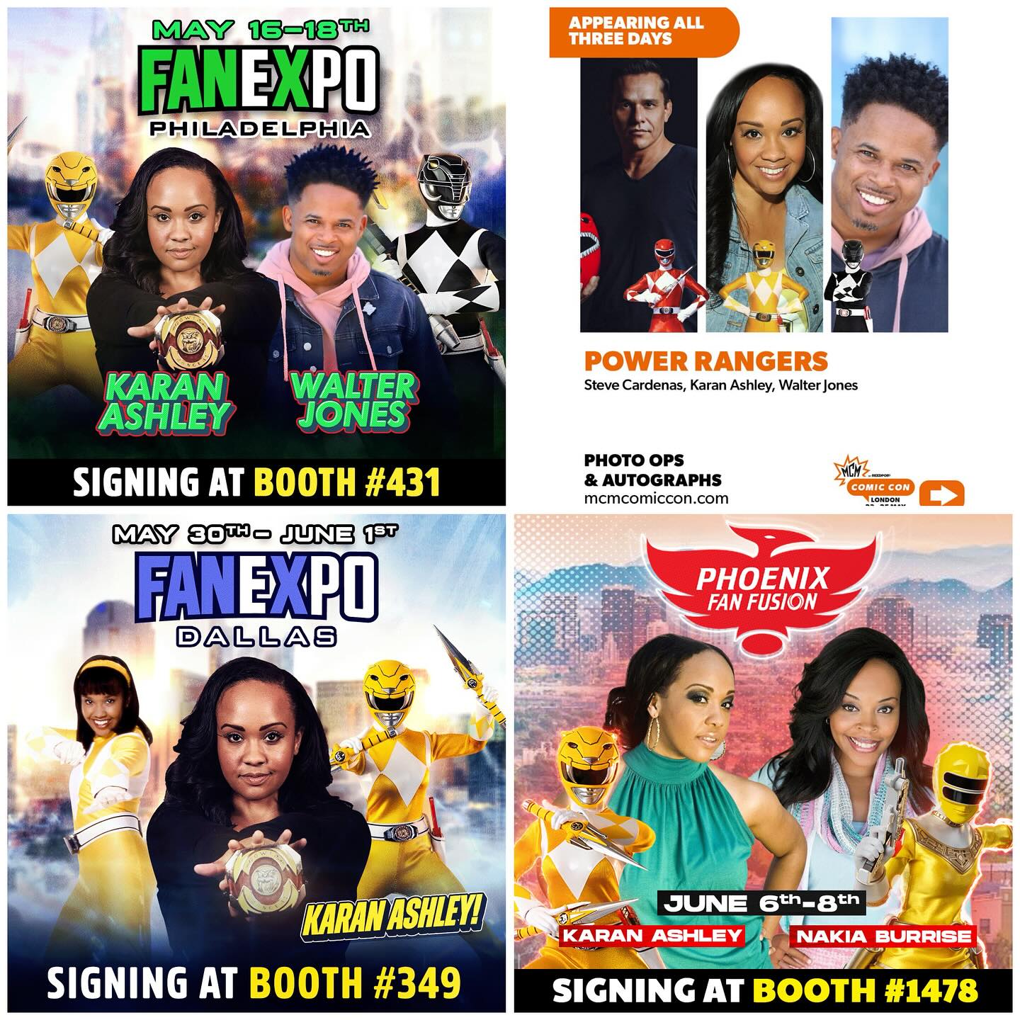 Karan Ashley embarks on a tour of cons, offering exclusive meet-and-greets, fan merch magic