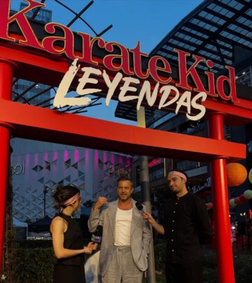 Karate Kid Leyendas Premiere Lights Up Mexico City