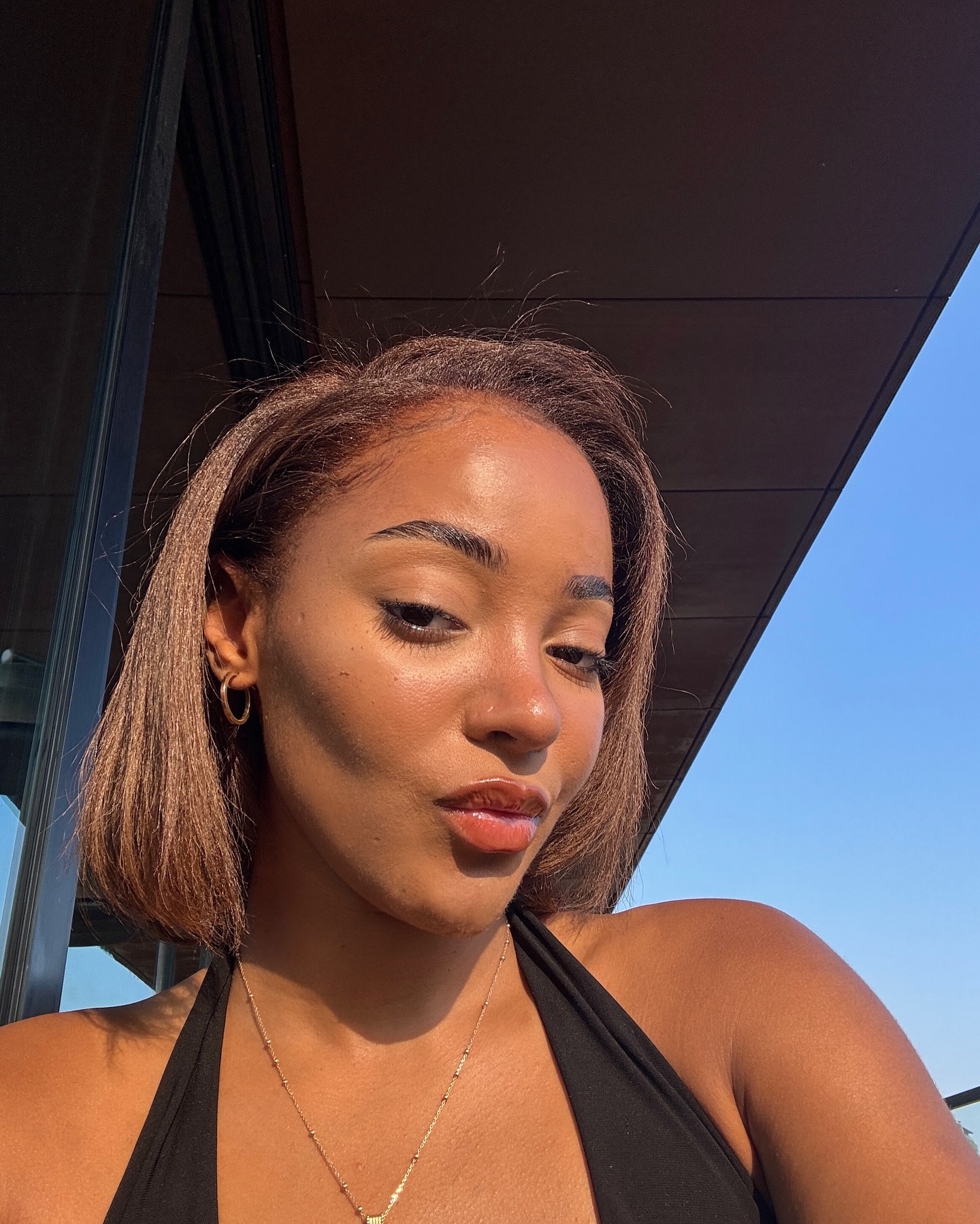 Karla-Simone Spence Stuns With Brunette Transformation Karla-Simone Spence debuts chic, transformative brunette look in a bold Instagram reveal!