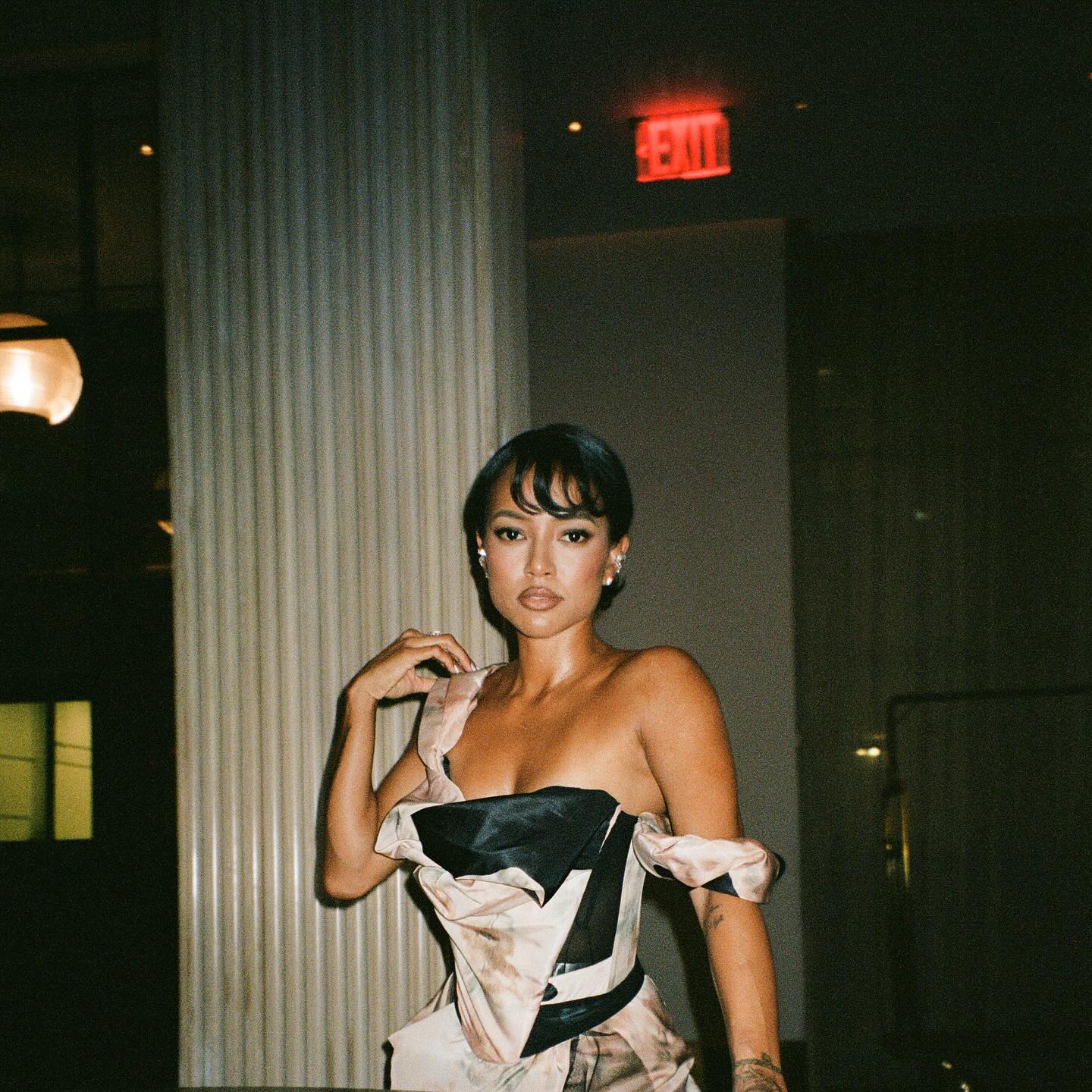 Karrueche Tran's Vivienne Westwood Monday Look