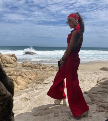 Kate Del Castillo energizes her Netflix role, with a playful, eye-catching costume design!