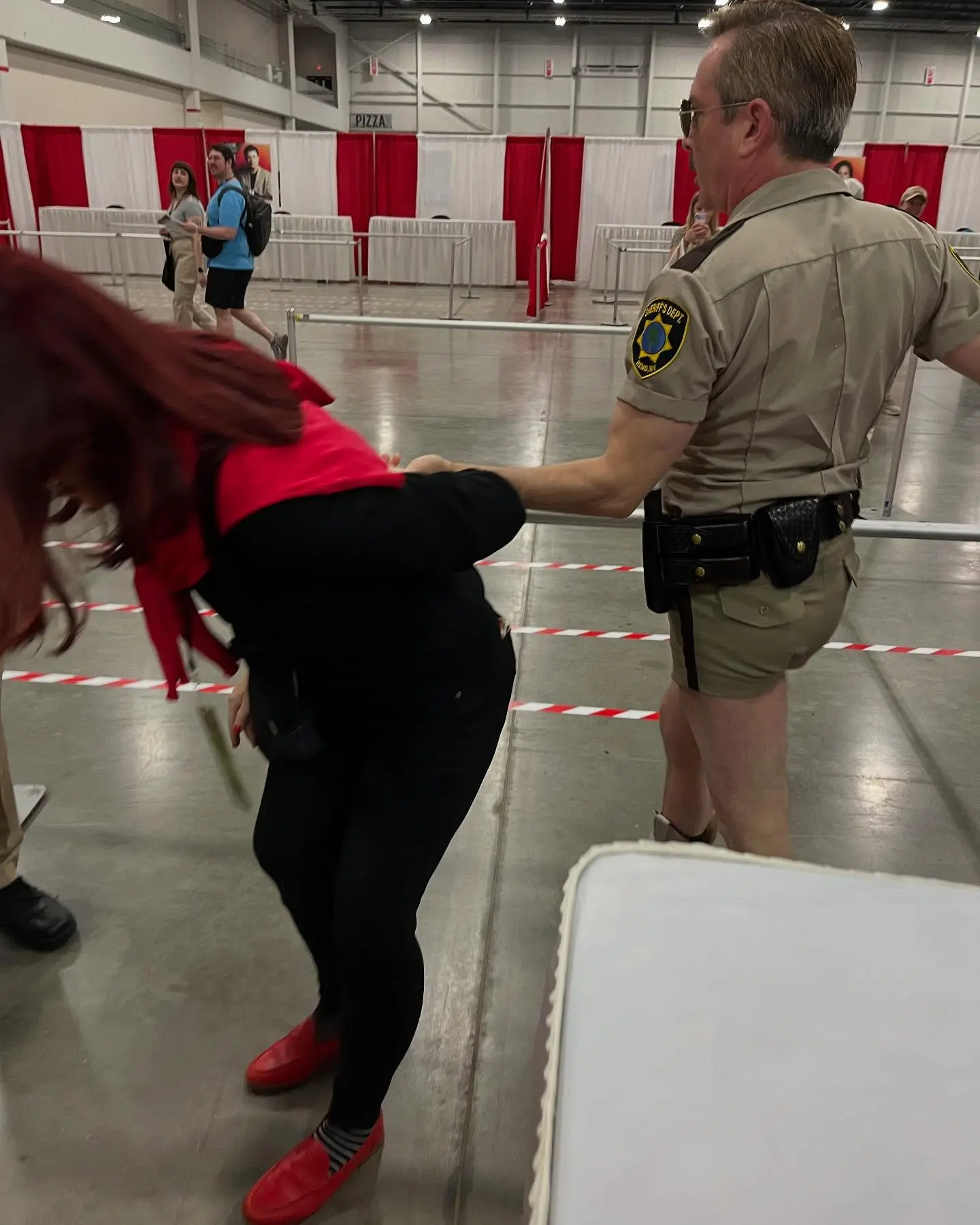 Kate Flannery’s Detroit Comic-Con Antics