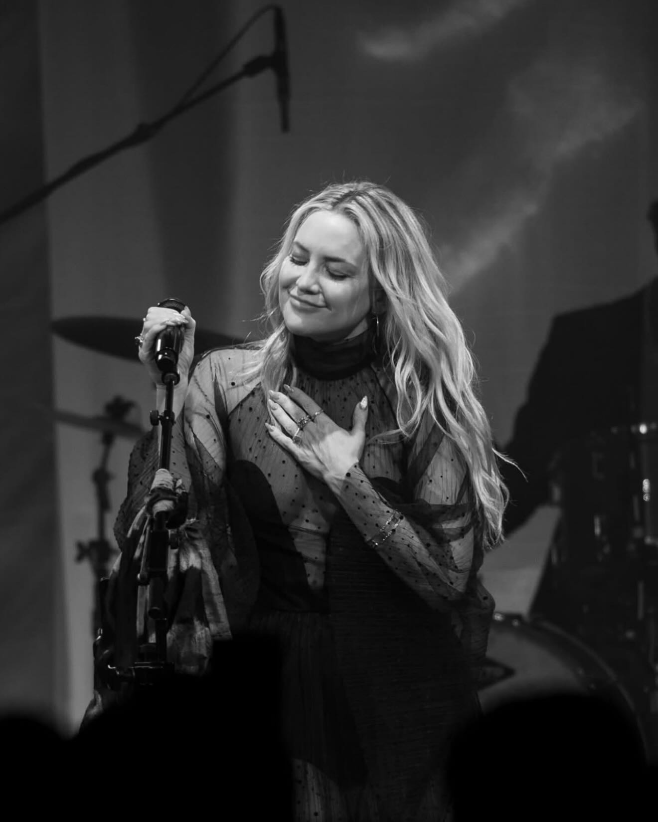 Kate Hudson Celebrates One Year Of Music The celebrated star thanks her fans for a remarkable year of music and unwavering support.