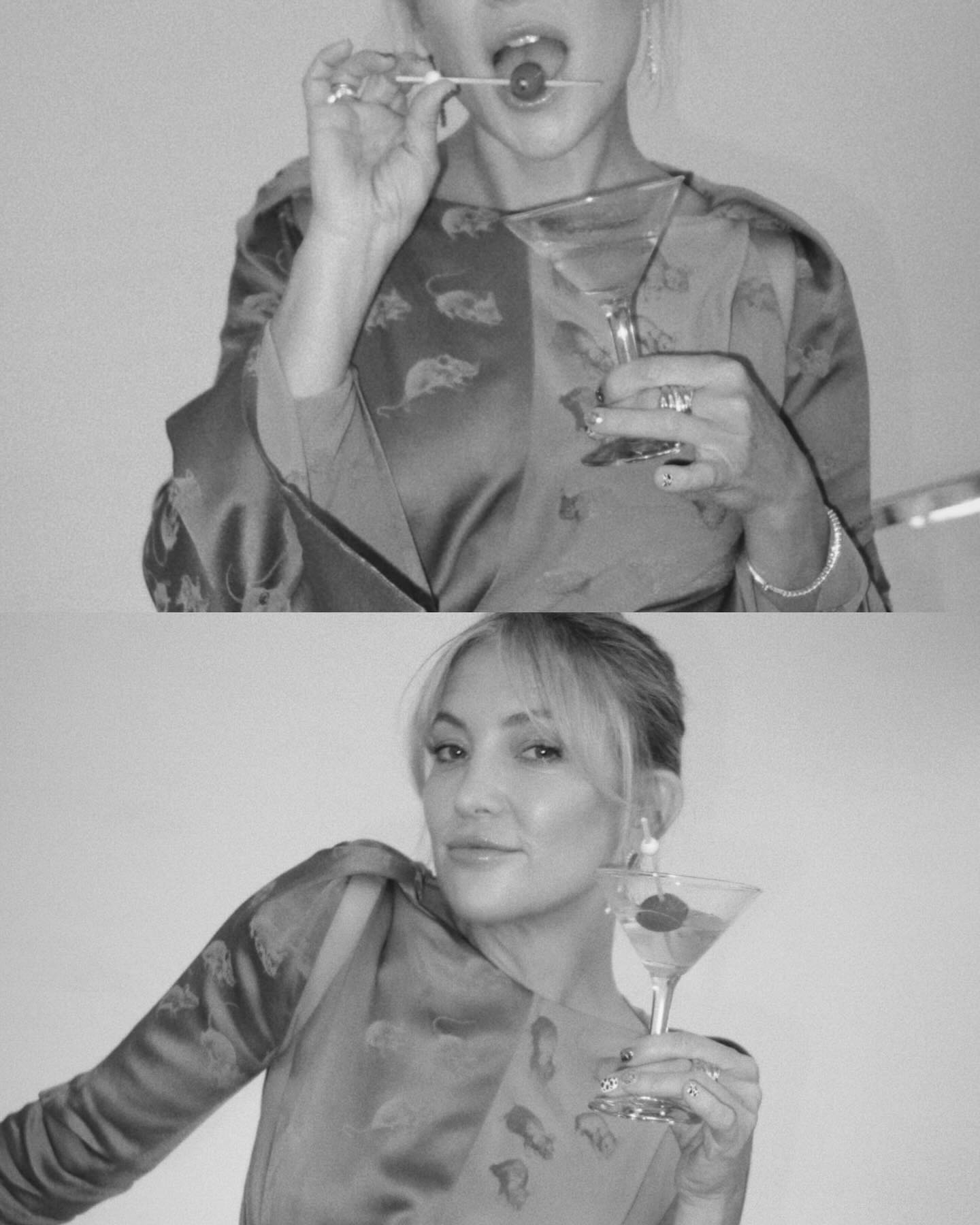 Kate Hudson Shines At Martini Bar In Tory Burch Look