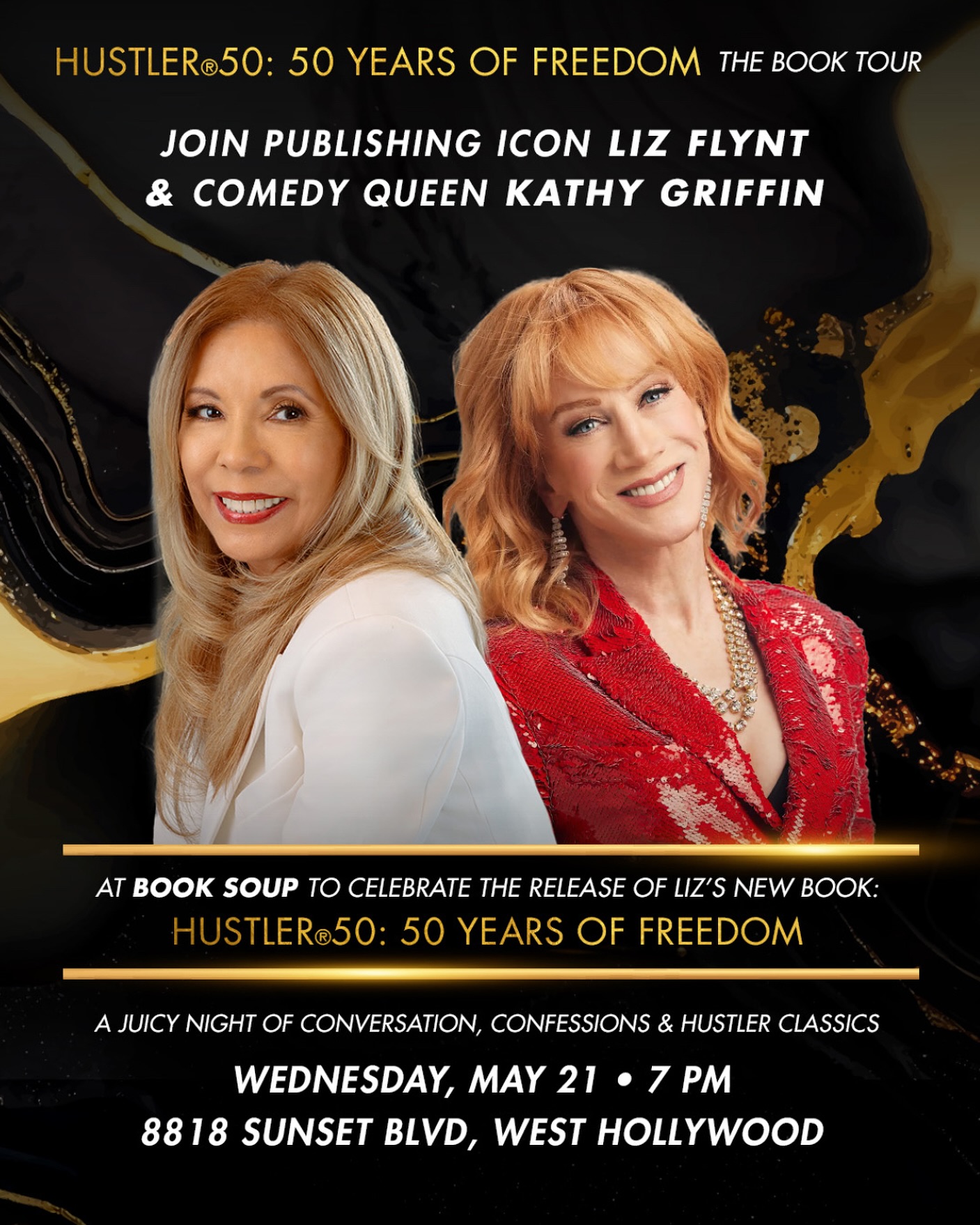 Kathy Griffin Headlines Book Soup Special Event Stand-up icon Kathy Griffin debuts a vibrant Book Soup event and new Patreon episode live!