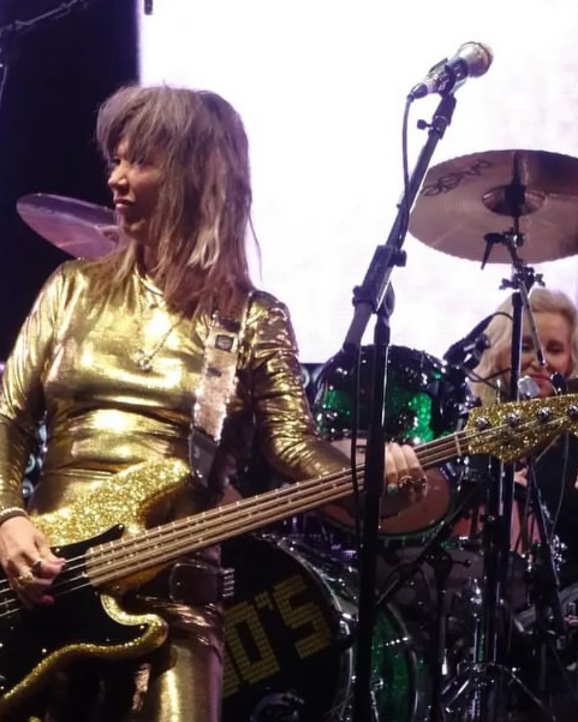 Kathy Valentine: Gold Pics and Plane Selfies