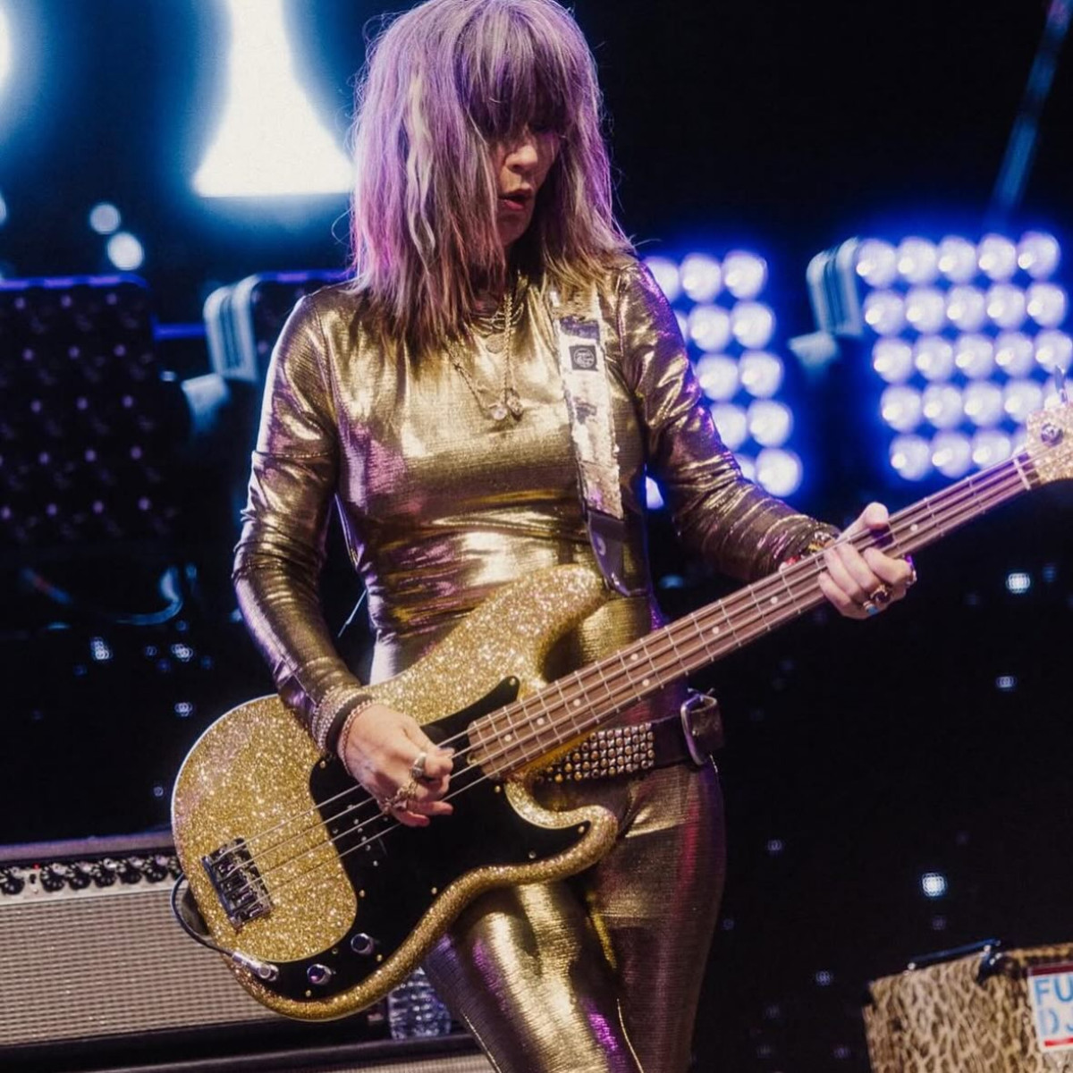 Kathy Valentine Shines In Gold At Cruel World Fest Iconic style and electrifying moments marked the unforgettable Cruel World Fest night.