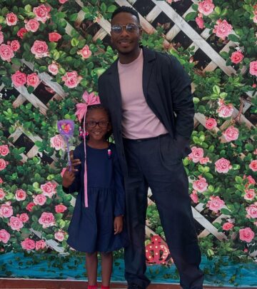 Kel Mitchell Enjoys Whimsical Tea Party With Daughter
