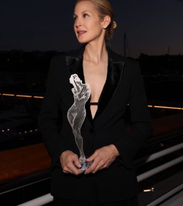 Acclaimed actress celebrates at a stylish Monte Carlo event, joined by family & peers +VIP
