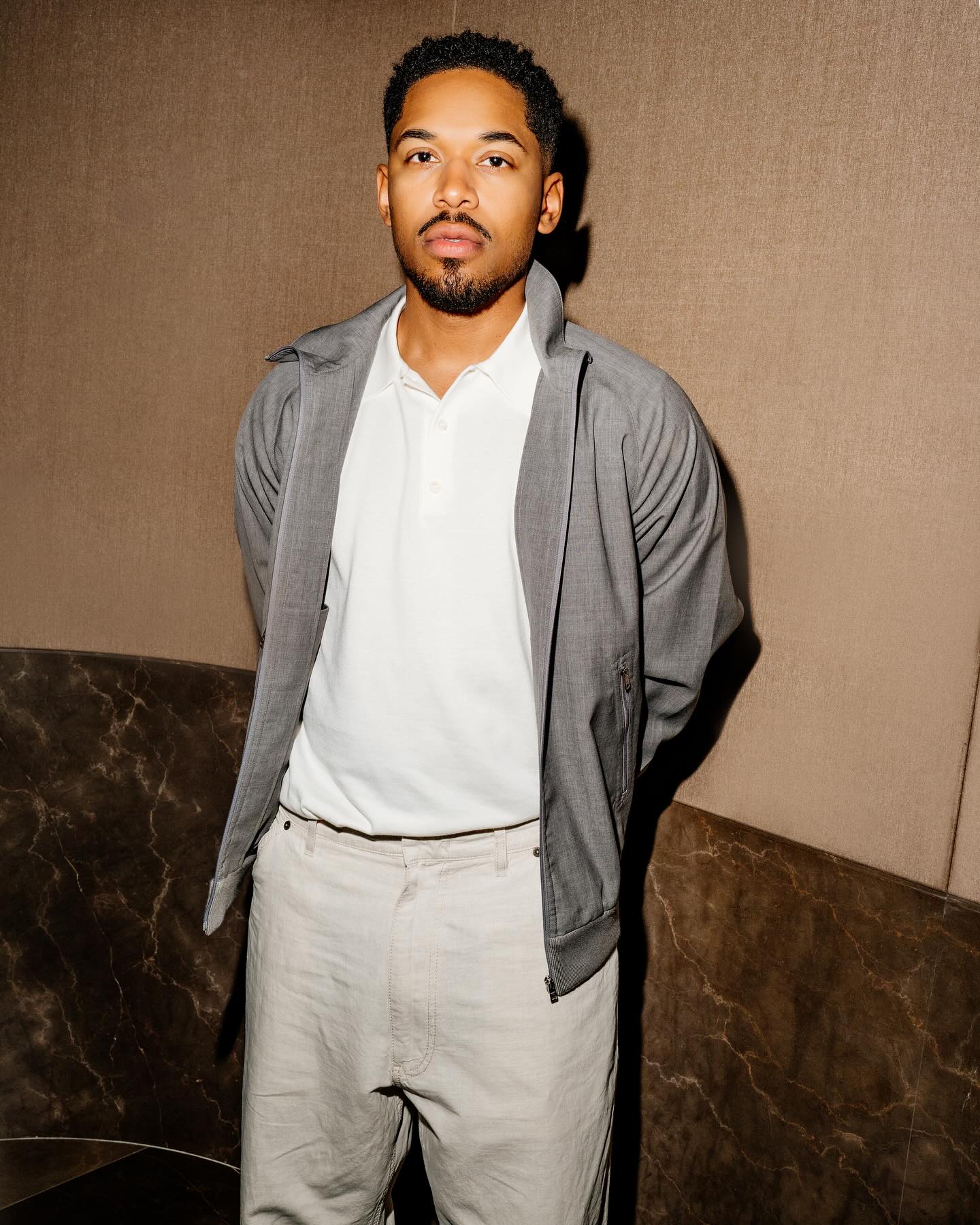 Kelvin Harrison Jr’s Chic City Return With Prada Returning and radiating charm, the seasoned actor dazzles with elegance and urban flair.