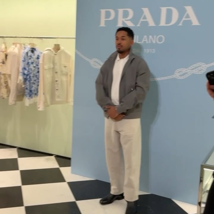 Kelvin Harrison Jr’s Chic City Return With Prada