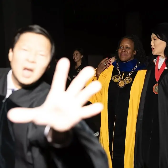 Ken Jeong Faces Student Paparazzi at Cal State LA