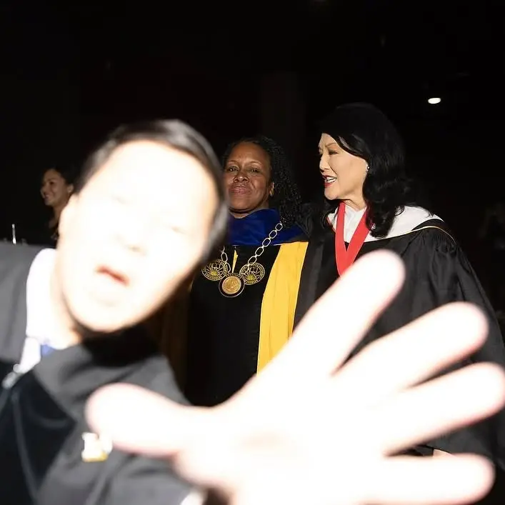 Ken Jeong Faces Student Paparazzi at Cal State LA