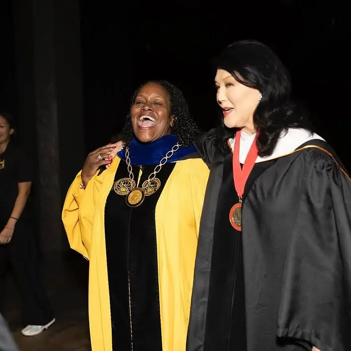 Ken Jeong Faces Student Paparazzi at Cal State LA