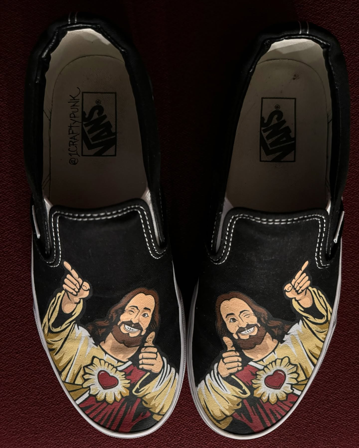 Kevin Smith Unveils Custom Sneakers On Dogma Tour Bespoke Sneaks & Cannes Screening Amid Dogma Tour: Celebrating Art, Business, Faith & Fans