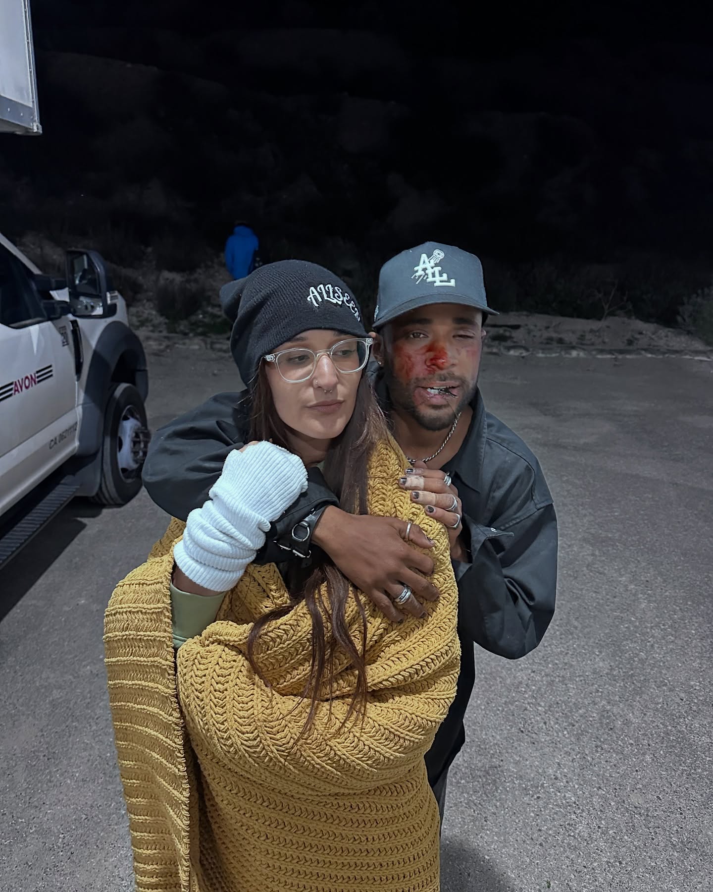 Khylin Rhambo Embraces DIY On-Set Stunts