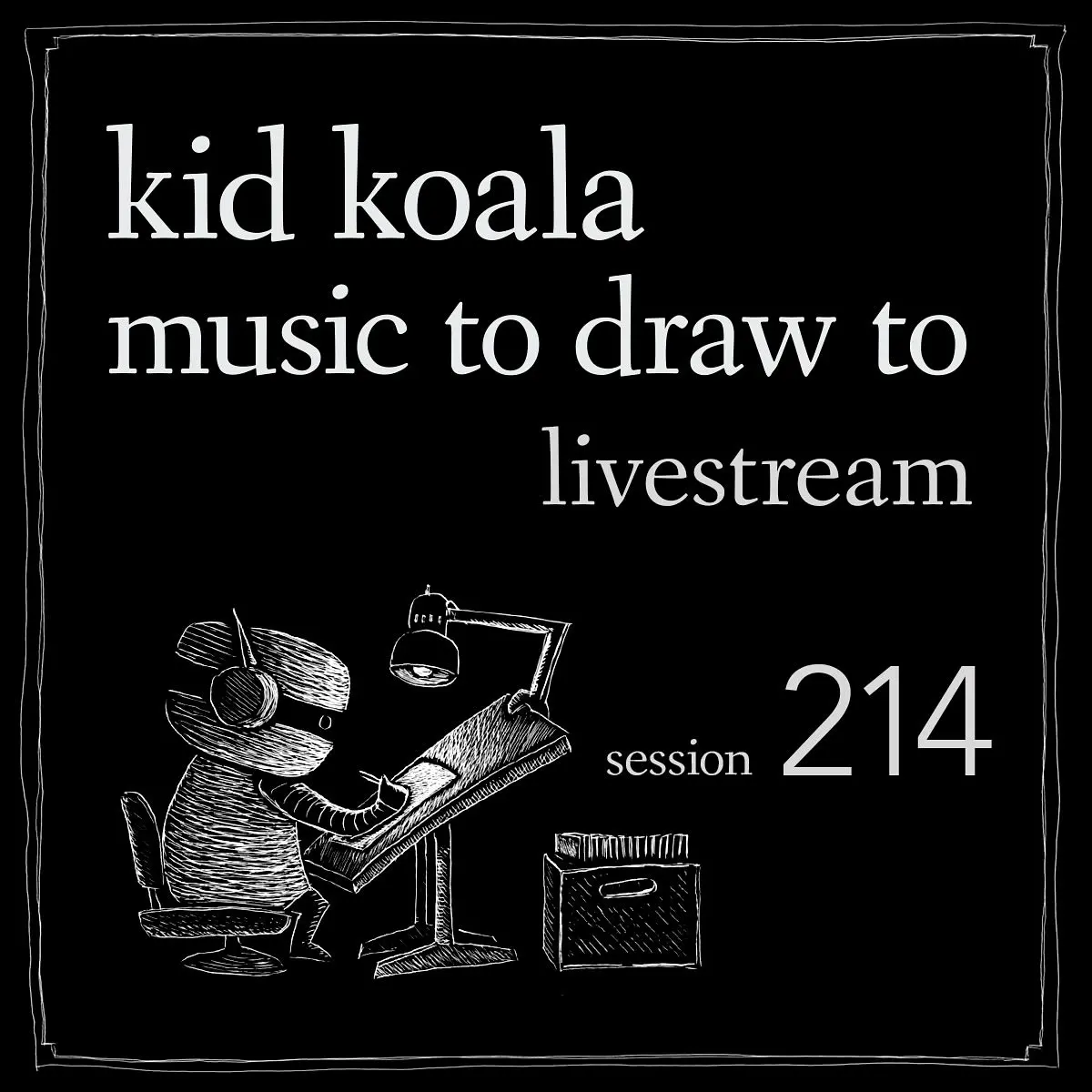Kid Koala Live Art Session Experience tonight's interactive digital show blending tunes with creative sketching fun!!