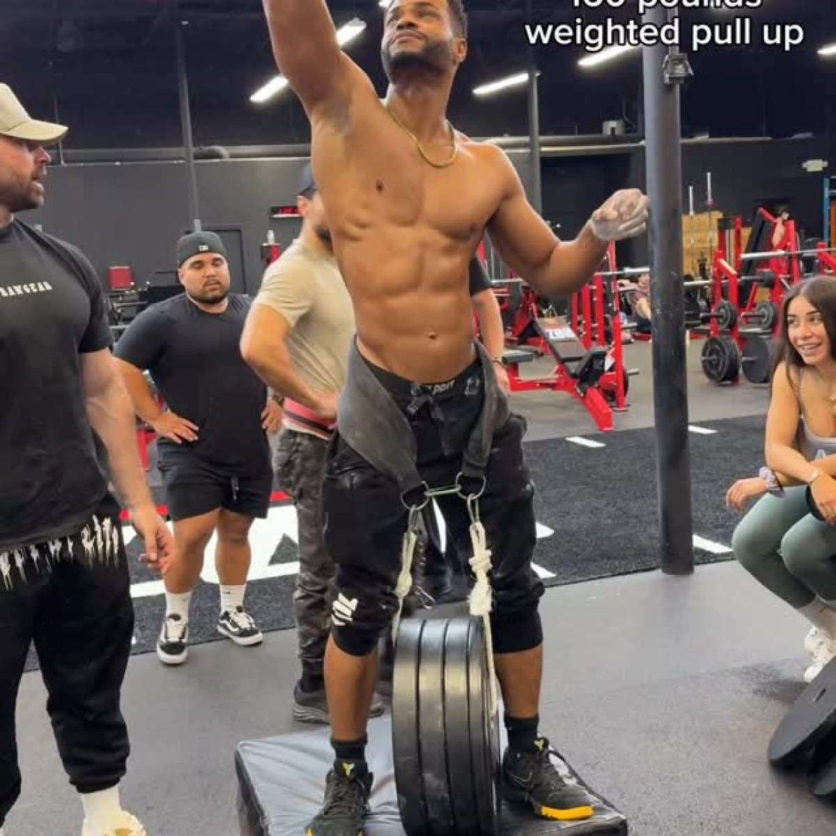 King Bach’s Fitness Feat: 160 Pound Weighted Pull-Up Attempt Instagram star King Bach challenges his limits with a 160-pound pull-up attempt effort.!!??
