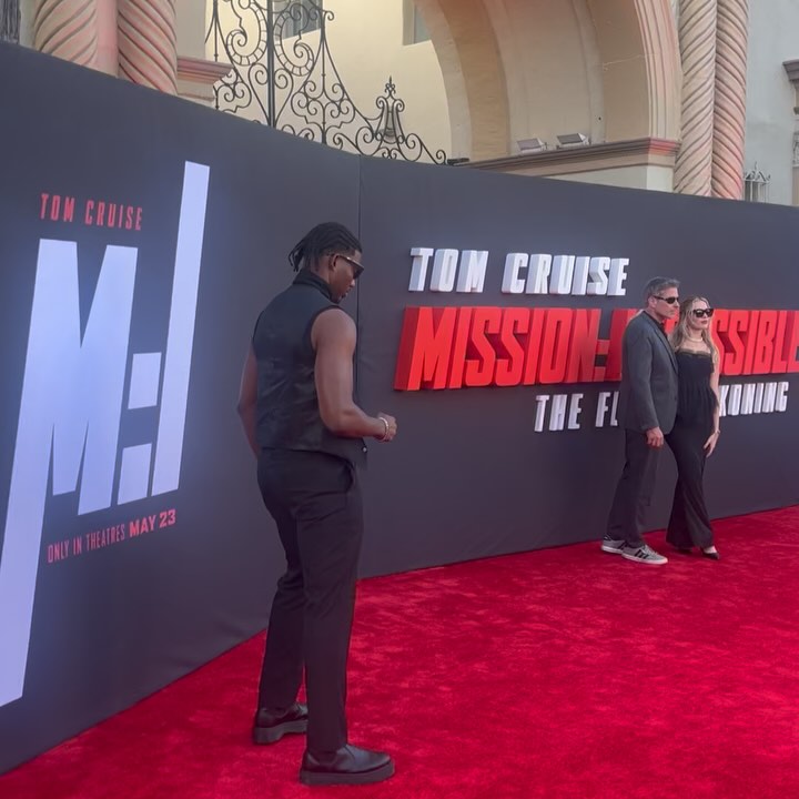 King Vader Shines at Mission Impossible Premiere