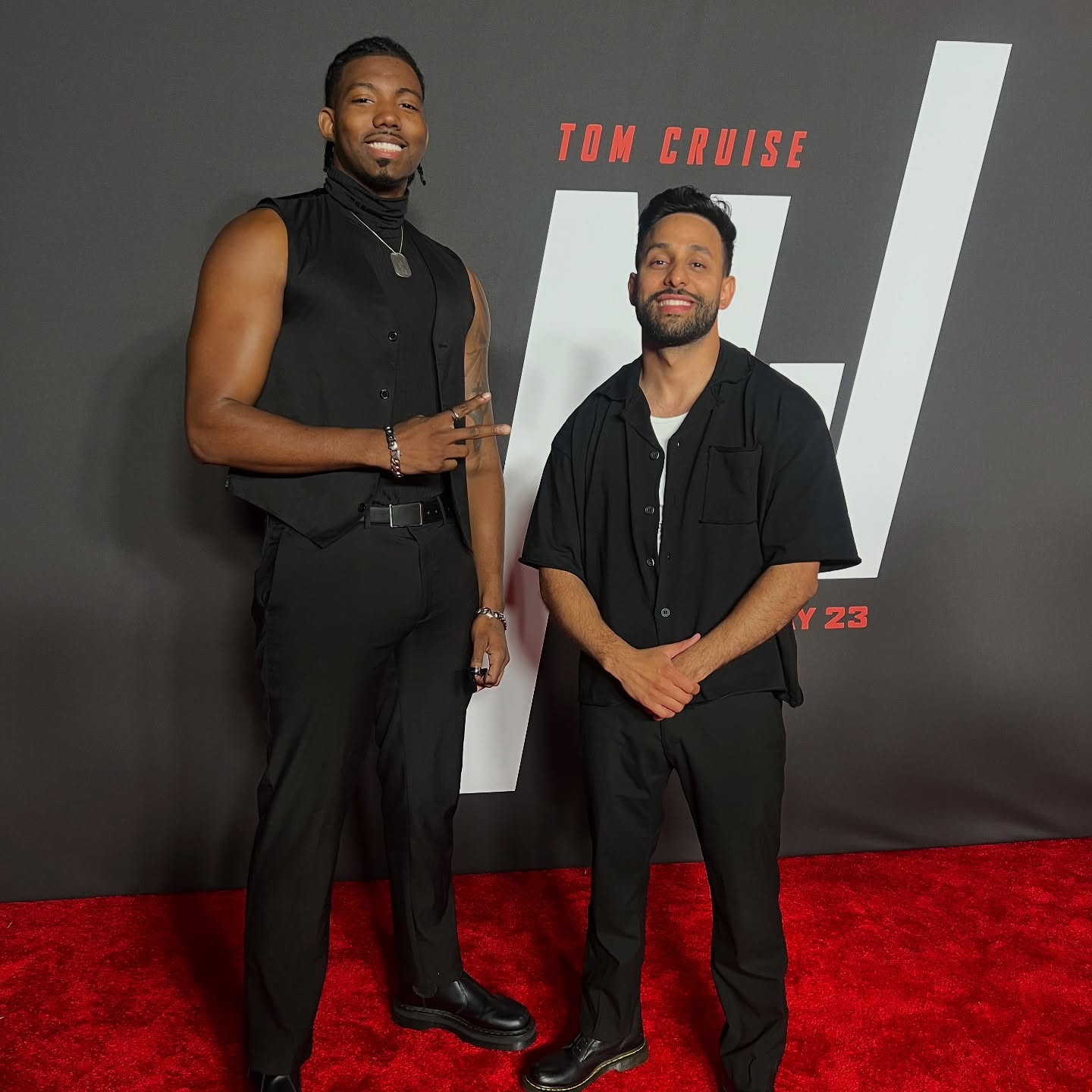 King Vader Shines at Mission Impossible Premiere