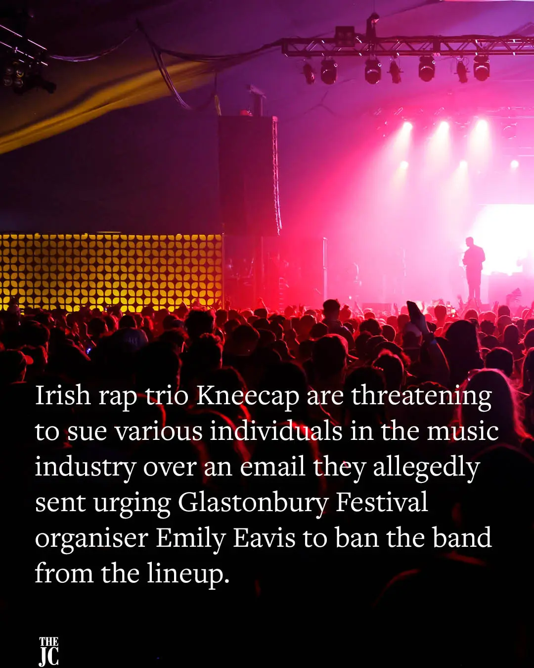 Kneecap Threatens Legal Action Over Glastonbury Email